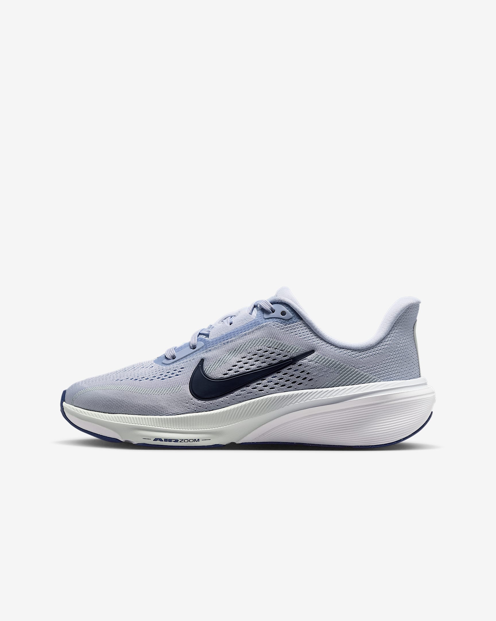 Nike Pegasus 42 耐克小飞马大童公路跑步鞋 - 足球灰/足球灰/微绿/空间蓝