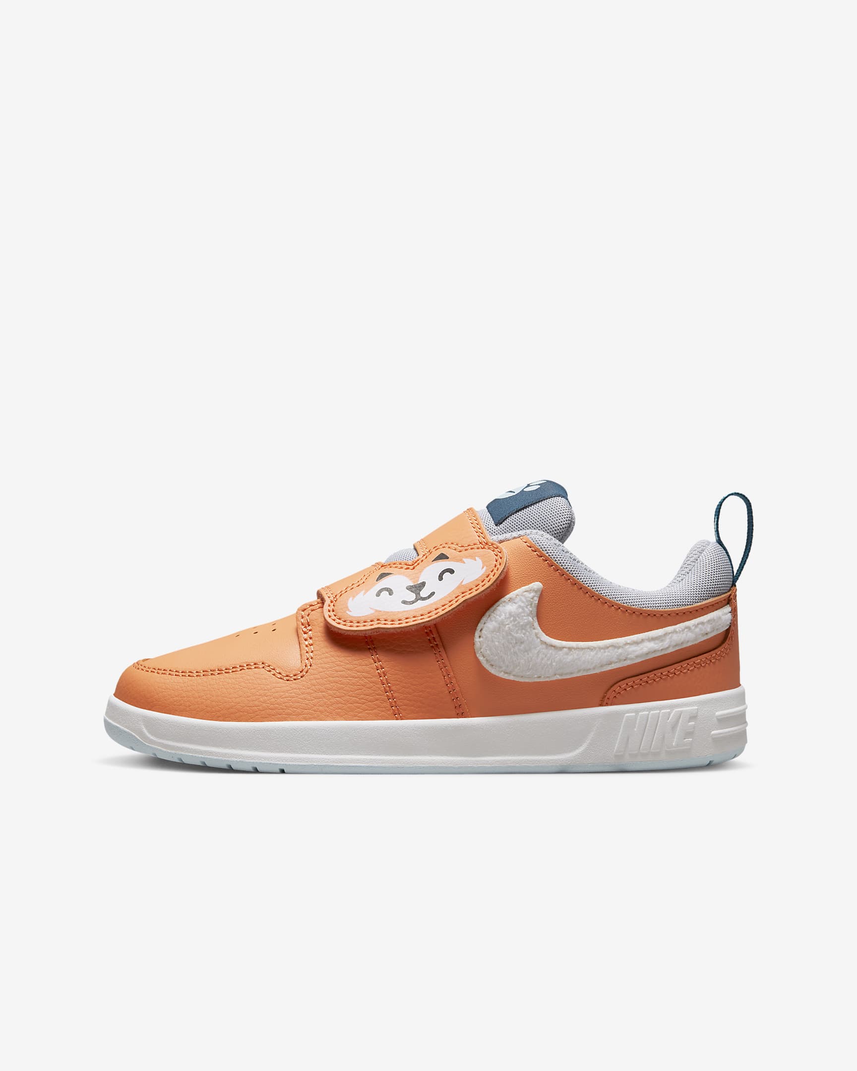 Nike Pico 5 Lil (PSV) 幼童运动童鞋 - 迷幻橙/狼灰/冰川蓝/山峰白