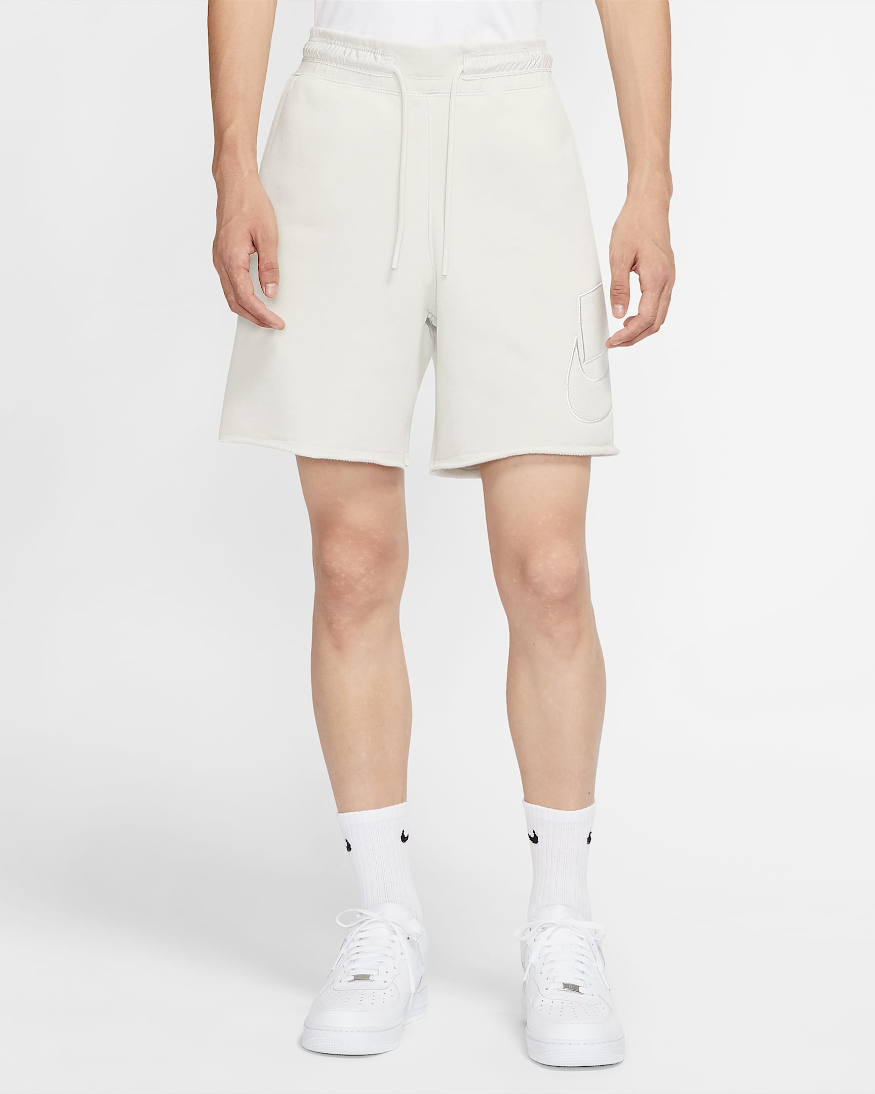 Nike Sportswear NSW French Terry 男子短裤 - 浅骨色