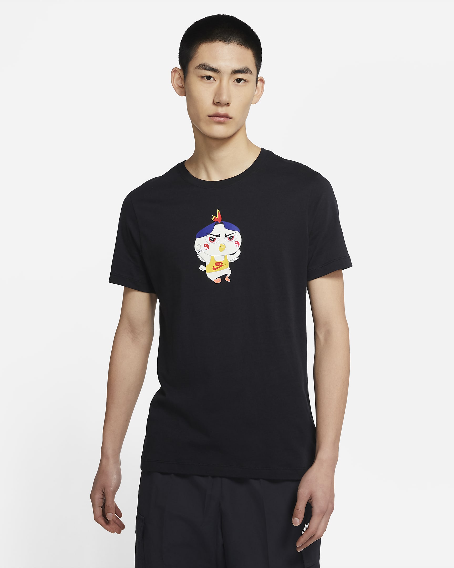 Nike Sportswear 男子T恤 - 黑