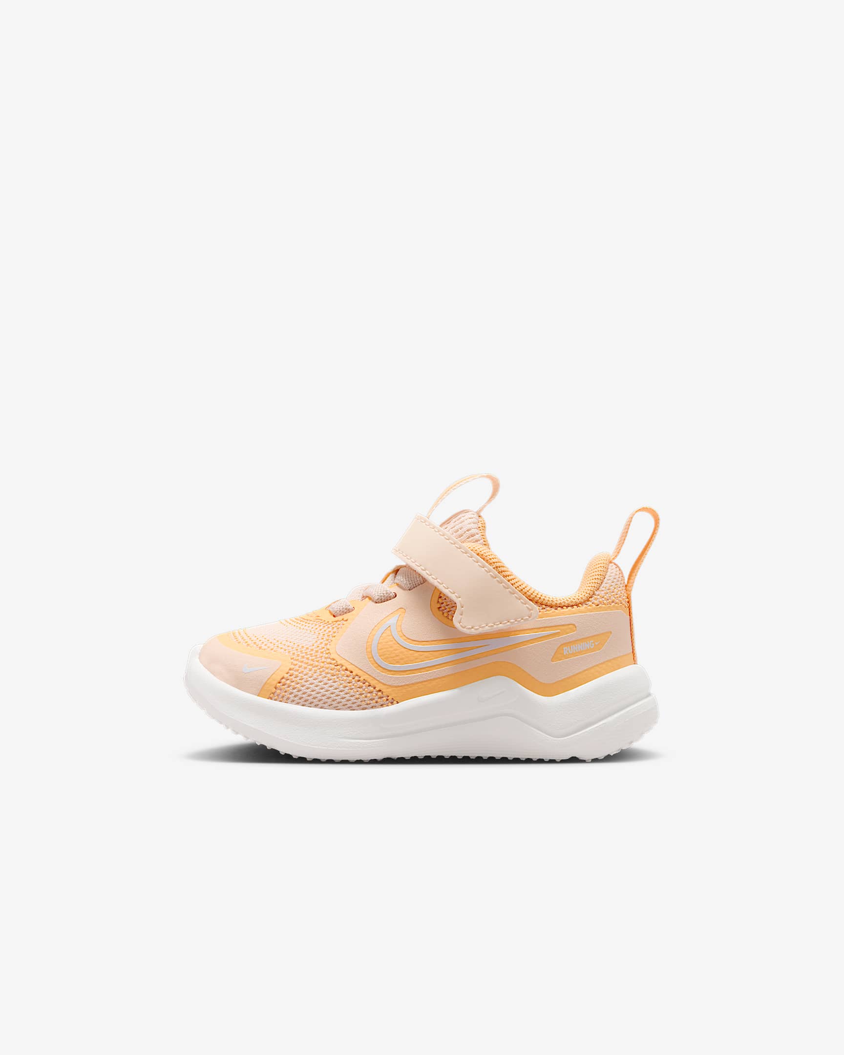Nike Cosmic Runner 耐克宇宙一号婴童易穿脱运动鞋 - 冰番石榴色/粉桔/山峰白