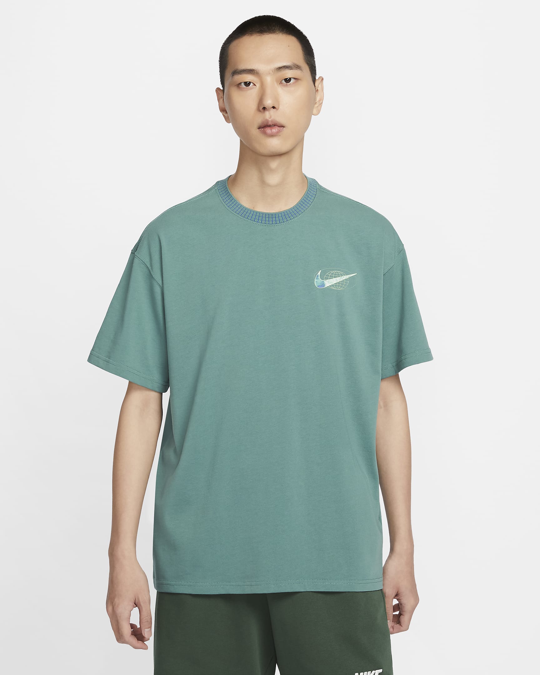 Nike Sportswear 男子T恤 - 海岸绿