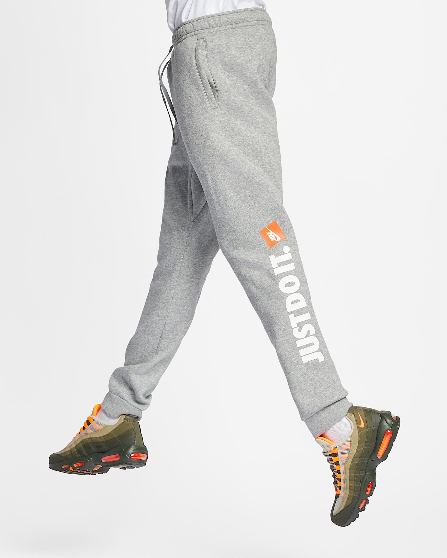 Nike Sportswear JDI 男子起绒长裤 - 调色暗灰