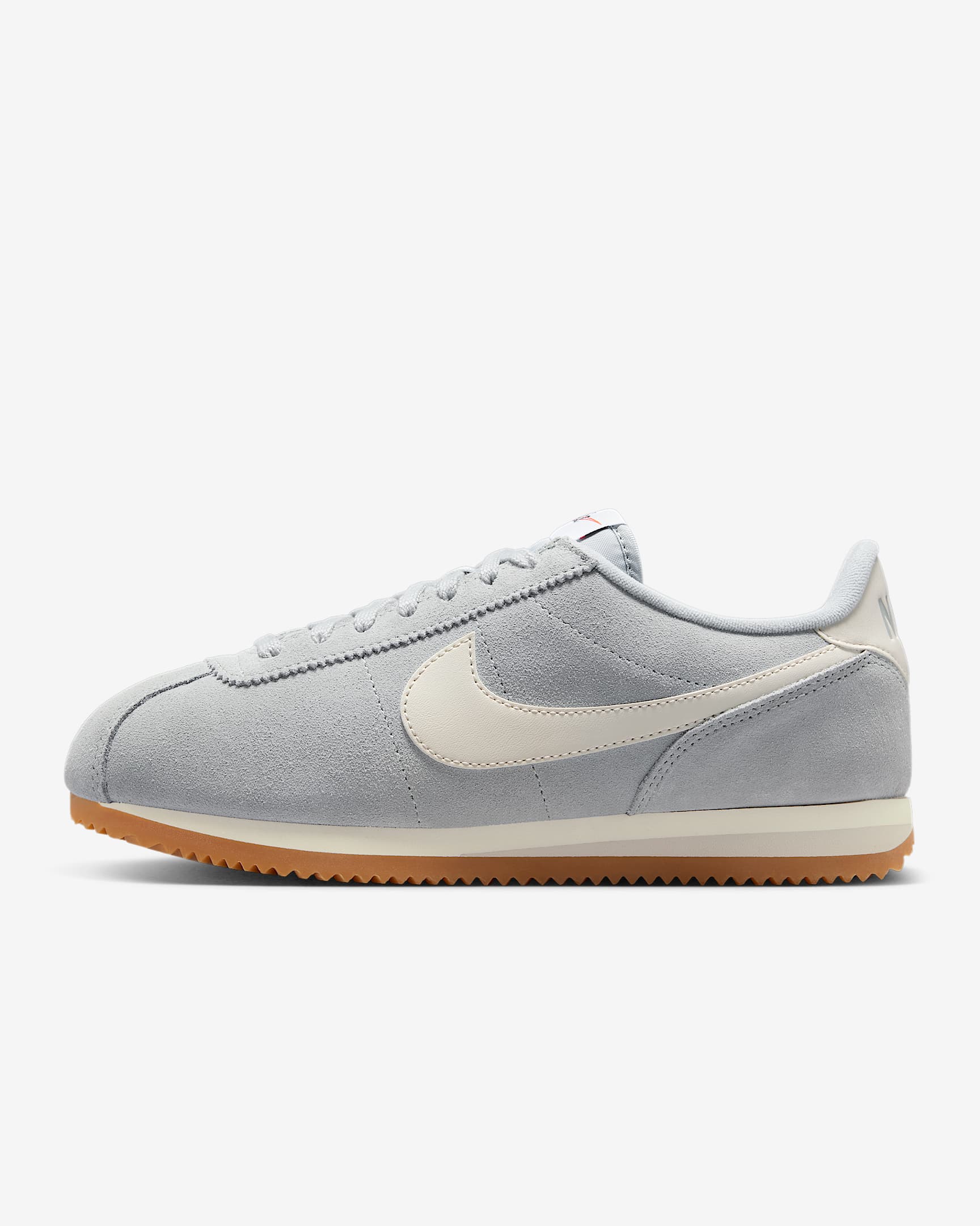 Nike Cortez 女子运动鞋 - 浅烟灰/帆白/橡皮浅褐/浅土褐