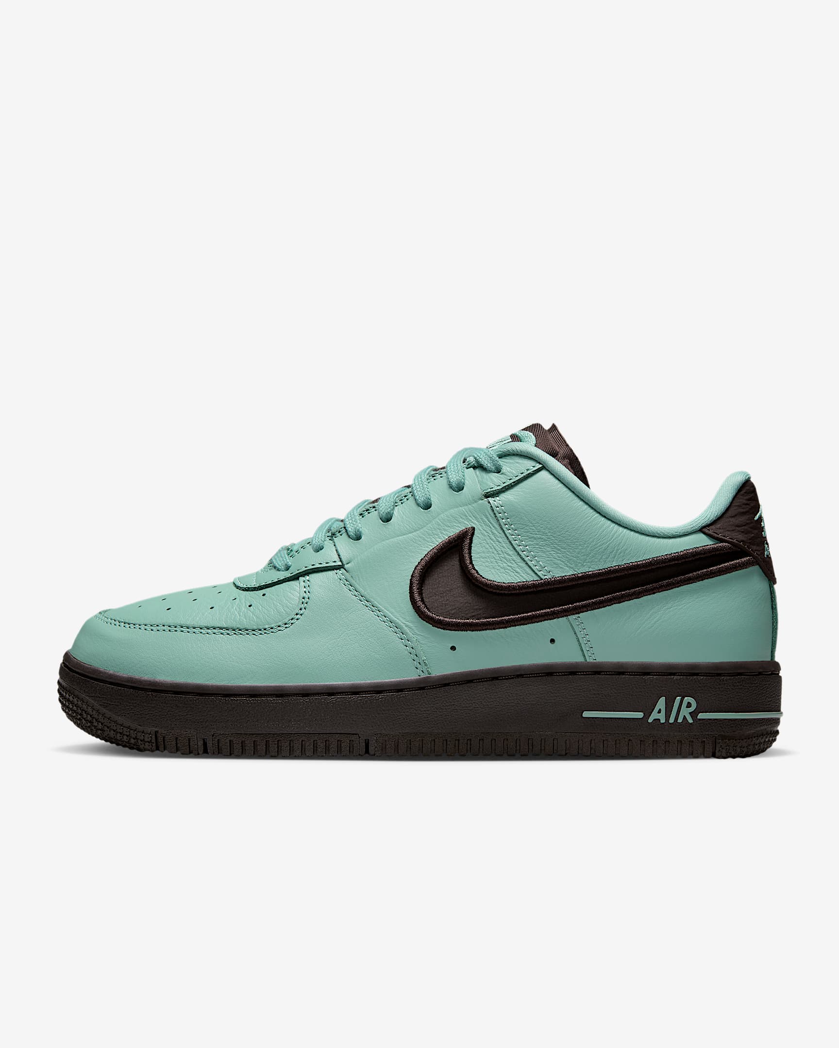 Nike Air Force 1 Dance 街舞系列女子空军一号运动鞋 - 大炮灰/大炮灰/丝绒棕