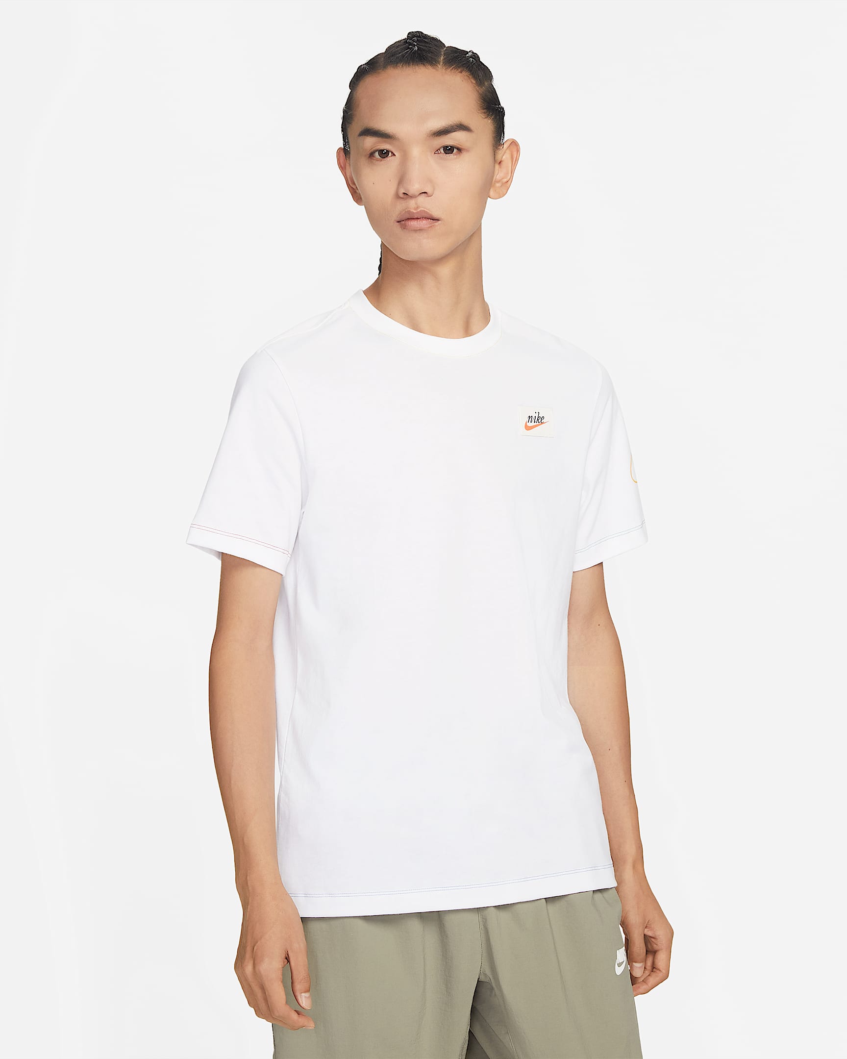 Nike Sportswear 男子T恤 - 白色