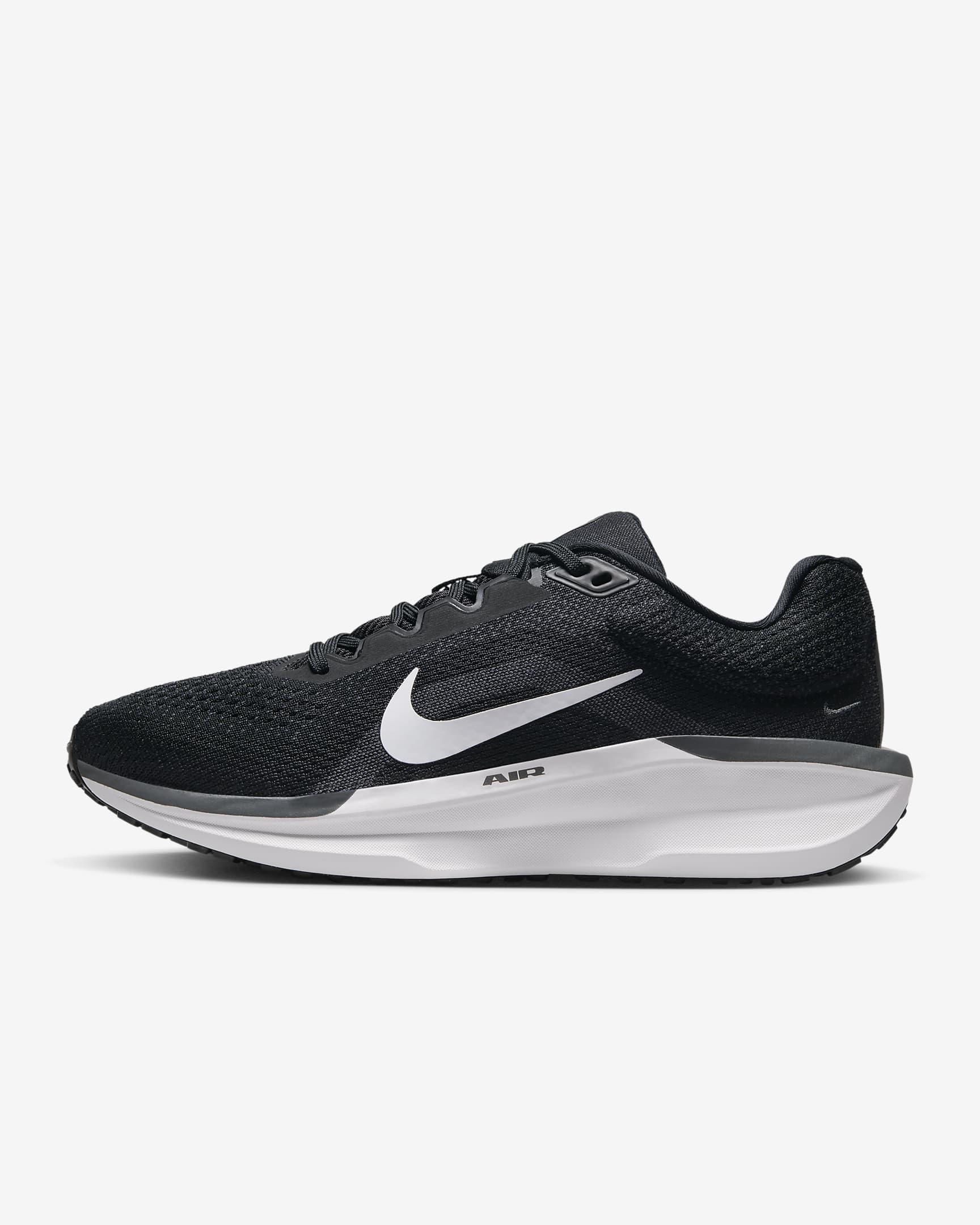 Nike Winflo 11 女子公路跑步鞋 - 黑/煤黑/冷灰/白色