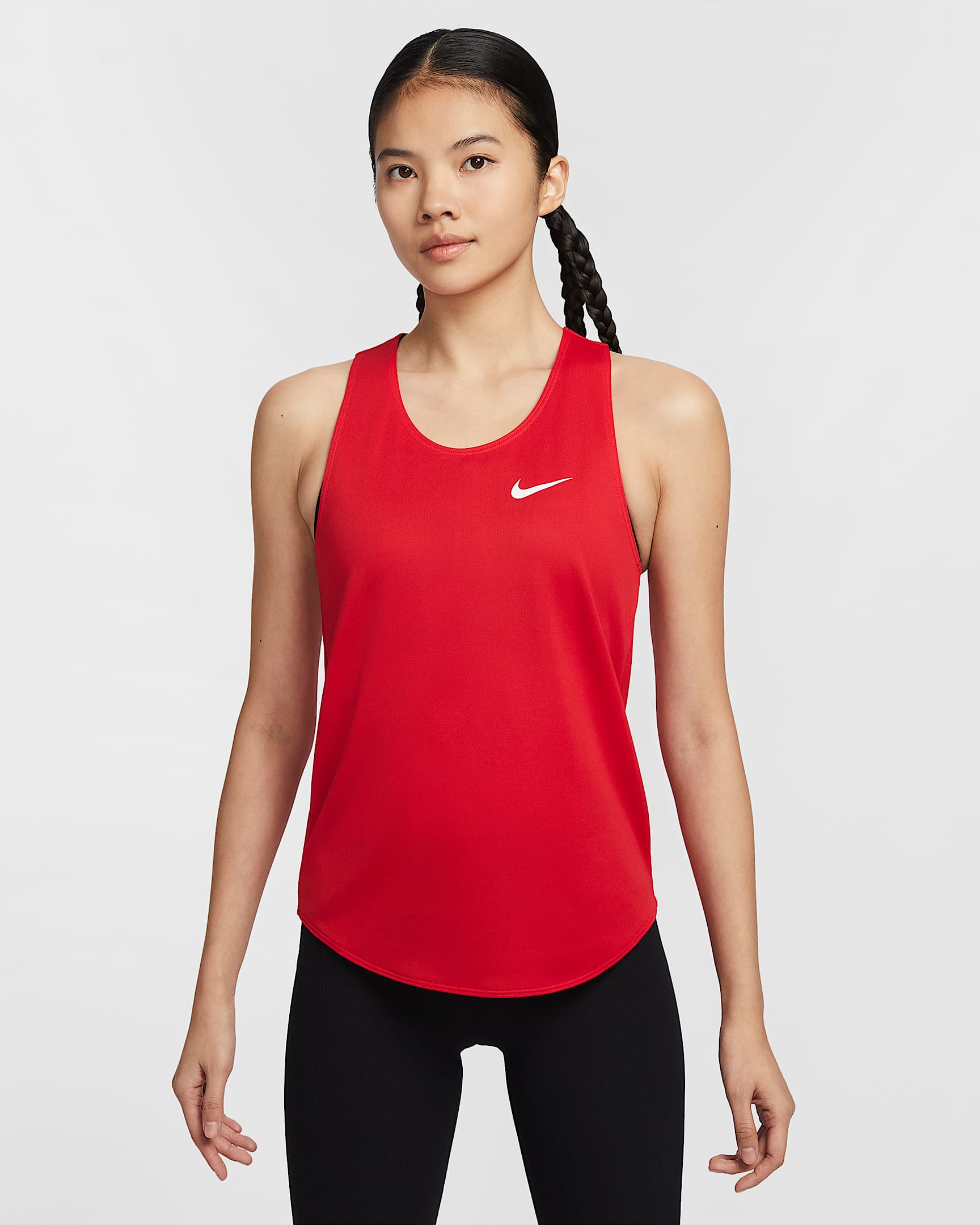 Nike Dri-FIT Stock Fast 女子速干背心 - 大学红