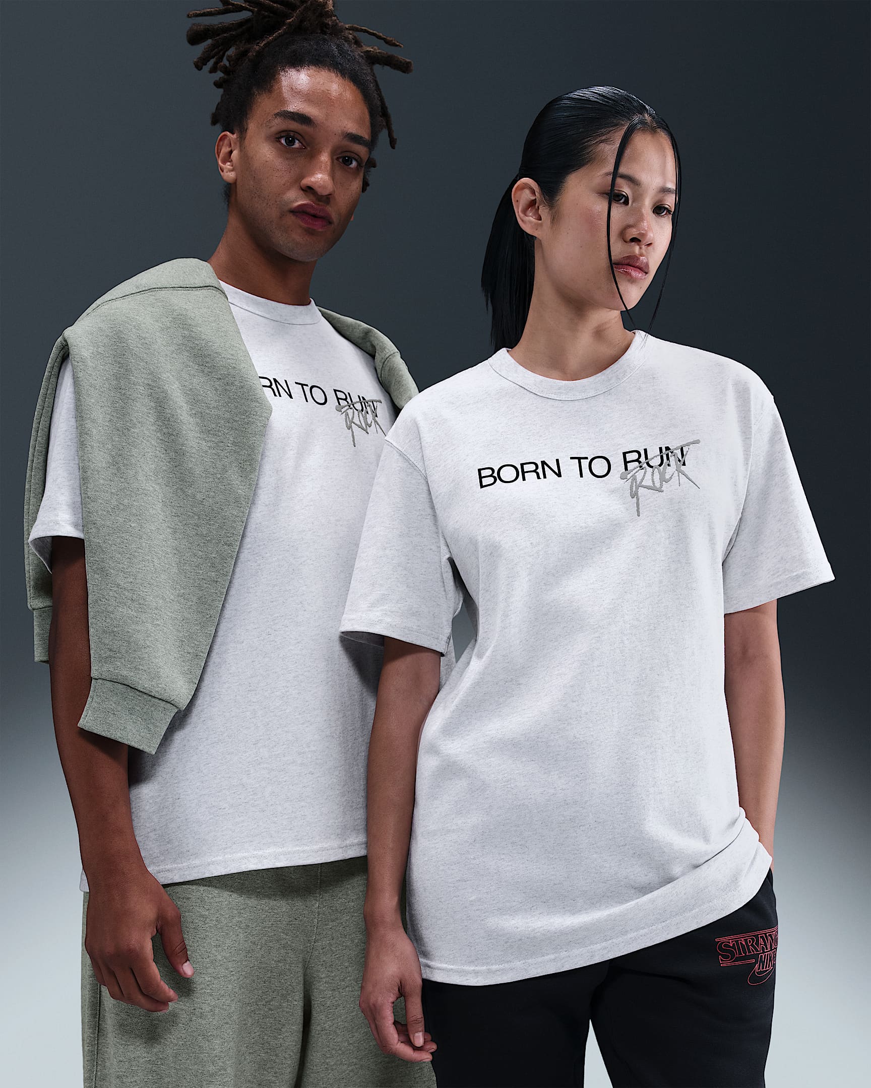 Nike x Stranger Things  怪奇物语系列男子T恤 - 调色桦树色