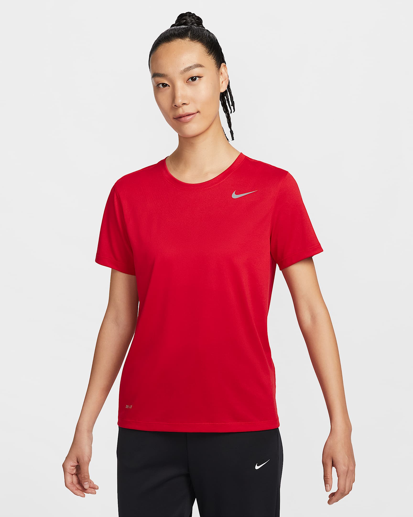 Nike Team Legend 女子速干T恤 - 大学红