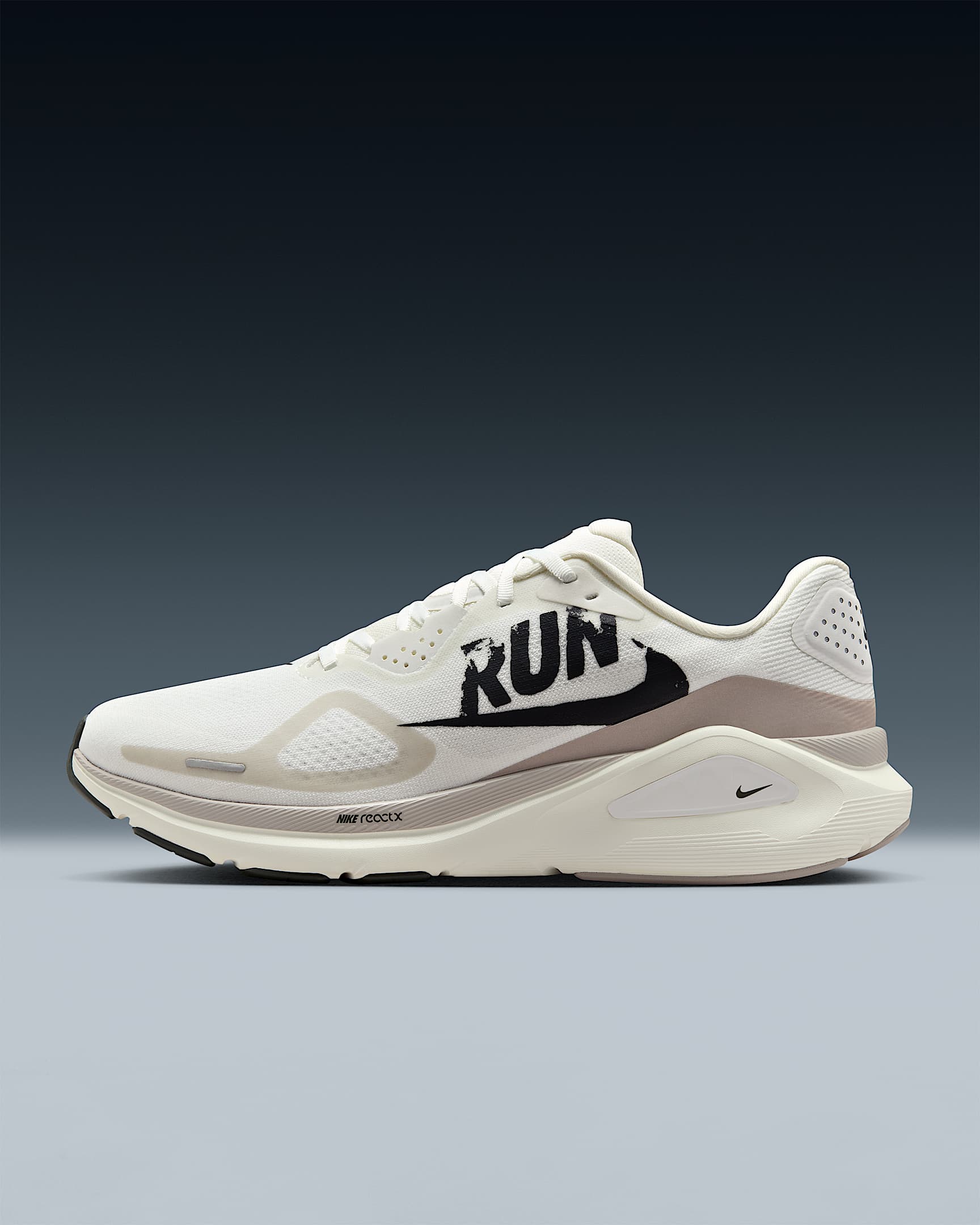 Nike Structure 26 耐克稳程男子公路跑步鞋 - 山峰白/苍野灰/大学灰/黑