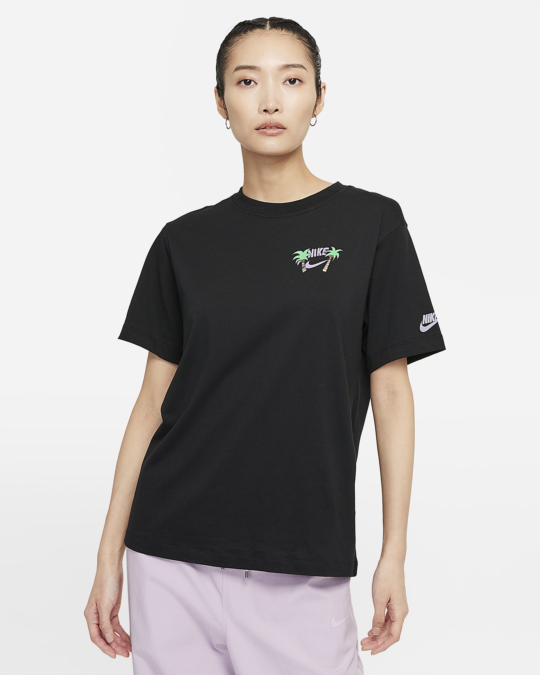 Nike Sportswear 女子T恤 - 黑