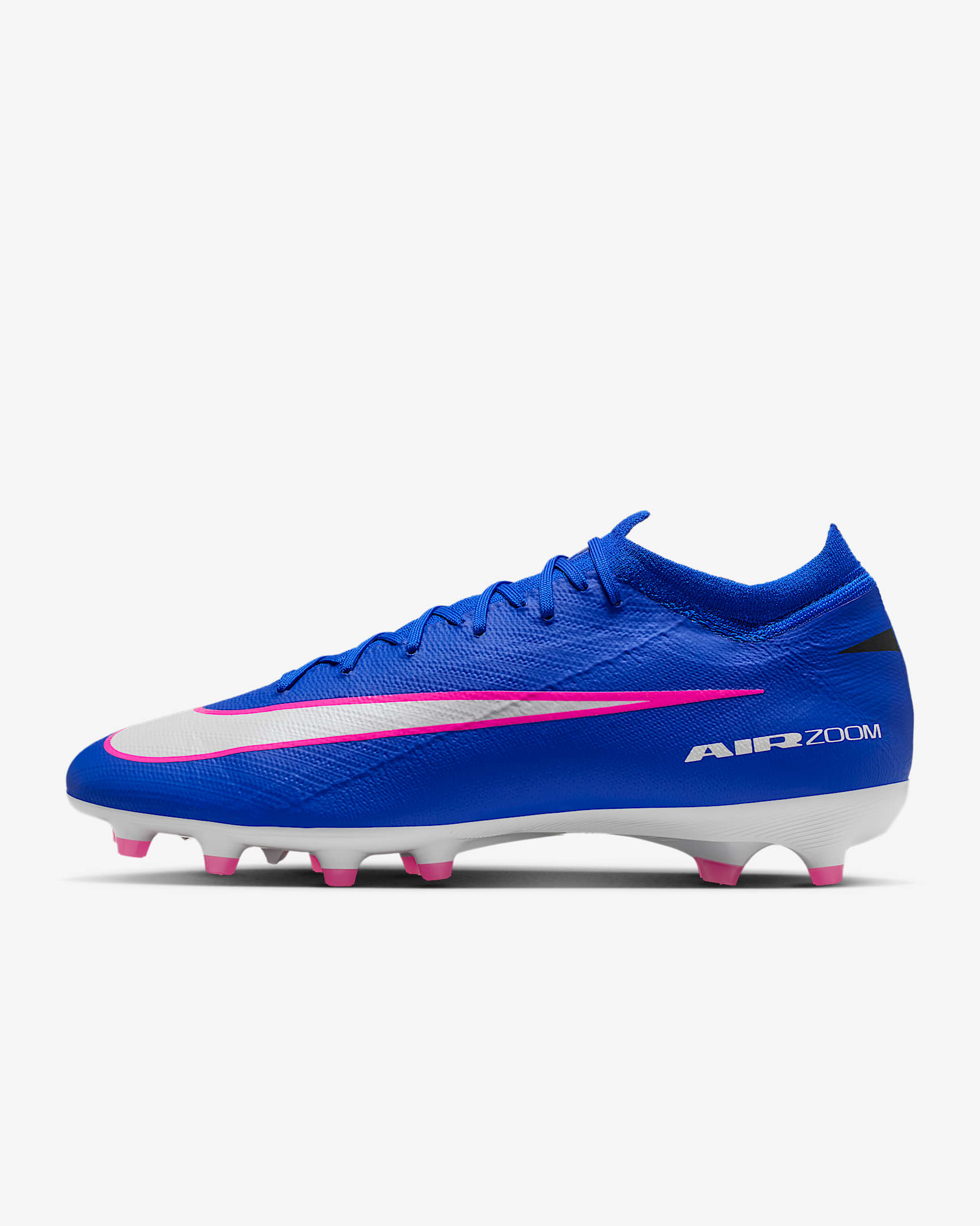 Nike Mercurial Vapor 16 Pro 耐克刺客系列 AG 人造草地低帮足球鞋 - 赛车蓝/白色