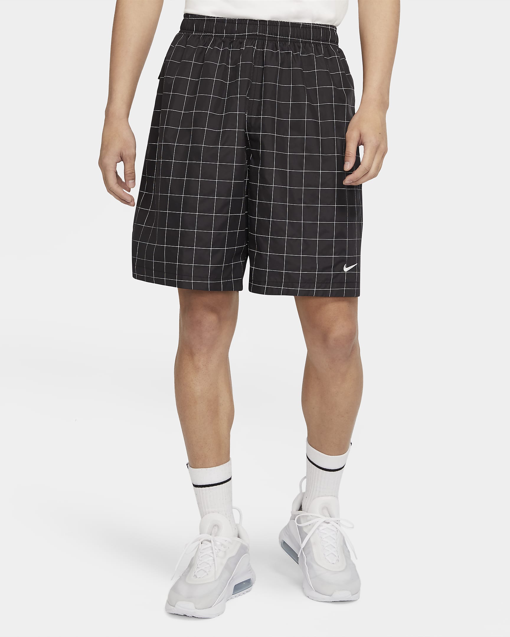 NikeLab 男子反光短裤 - 黑