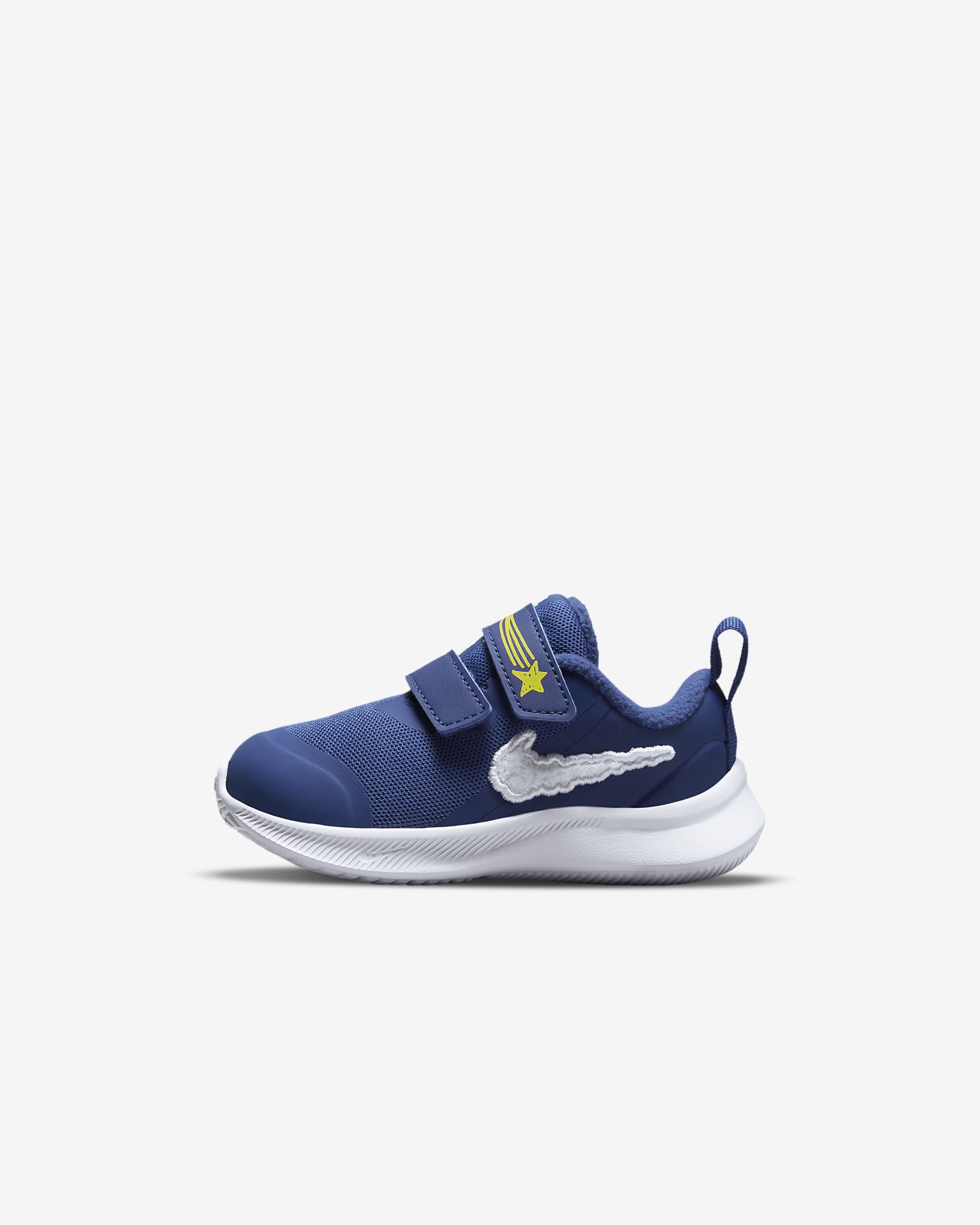 Nike Star Runner 3 Dream (TDV) 婴童运动童鞋 - 深宝蓝/铝蓝/冲击黄/白色