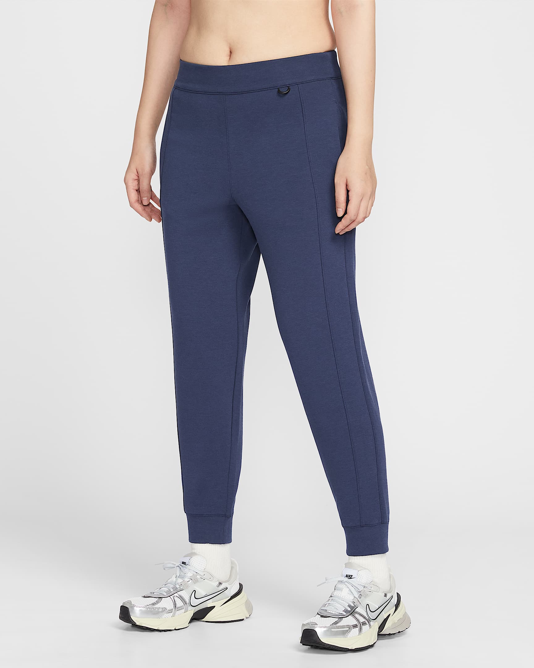 Nike 24.7 ImpossiblySoft Dri-FIT 女子速干中腰九分裤 - 深藏青/暗蓝黑