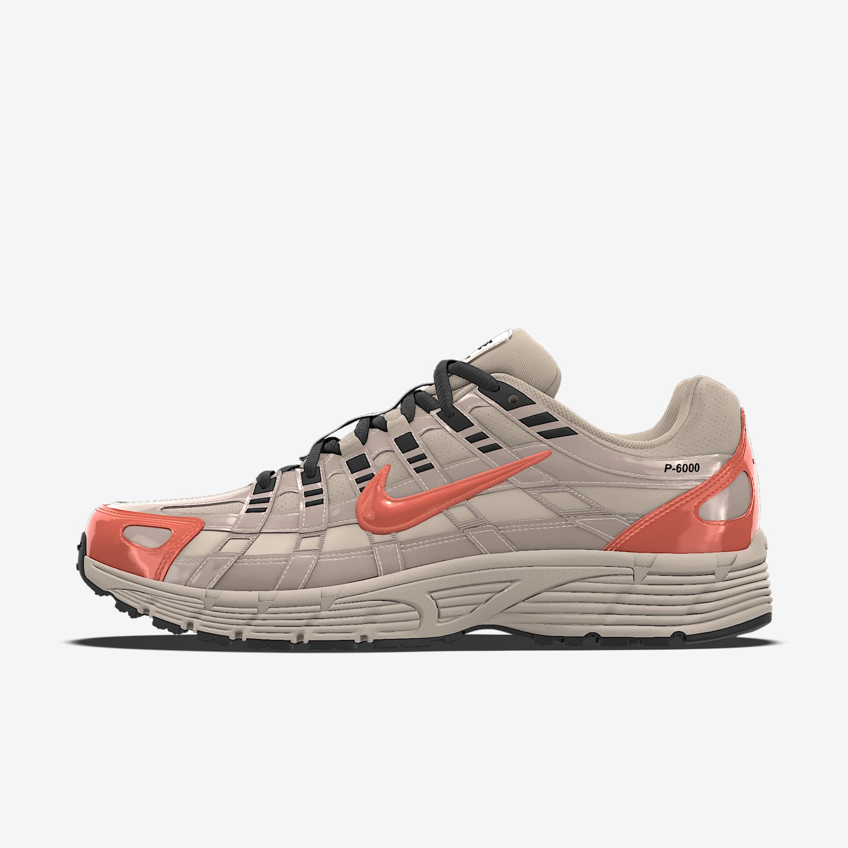Nike P-6000 By You 专属定制男子运动鞋 - 多色/多色