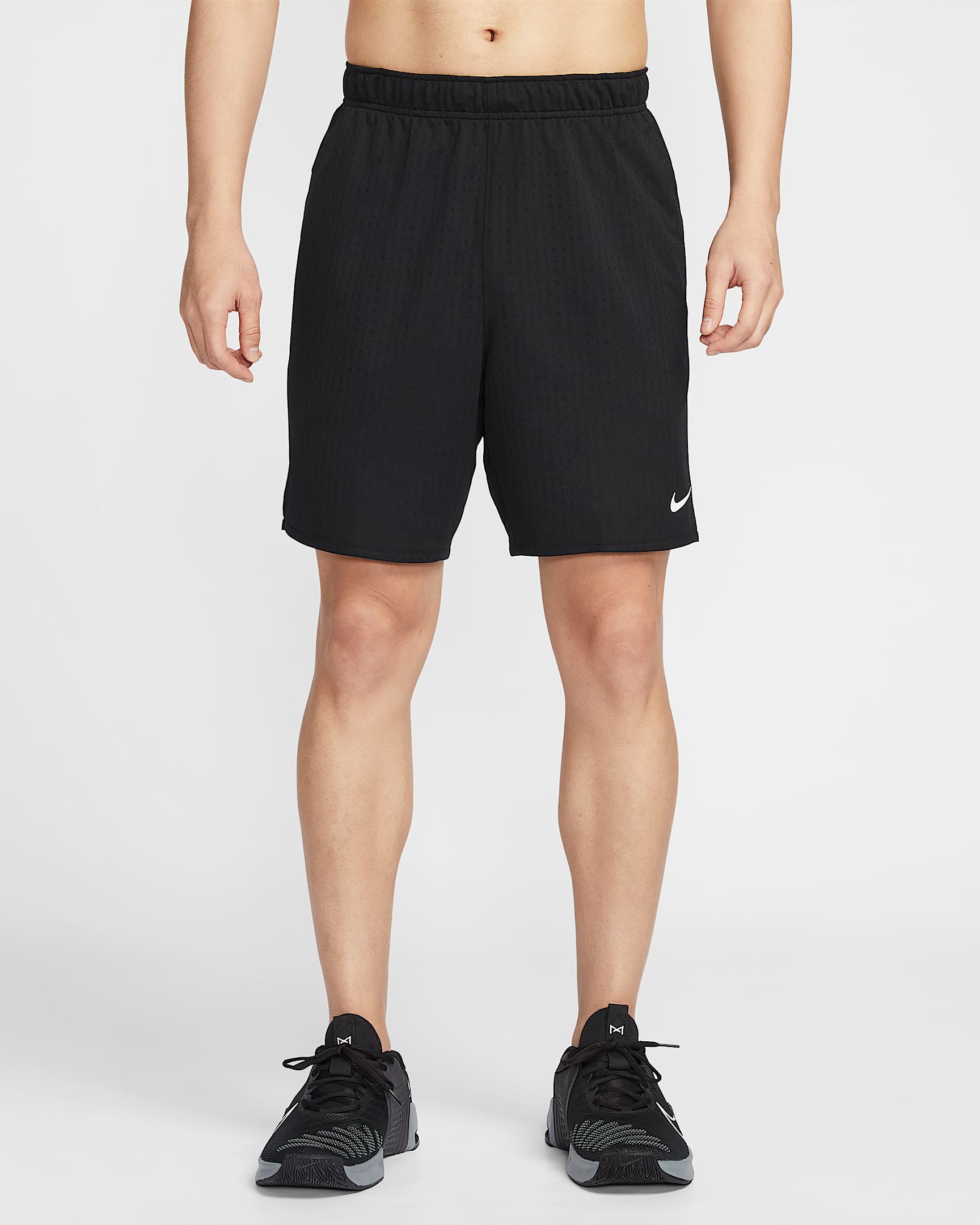 Nike Totality Breathe Dri-FIT 男子速干百搭短裤(无衬裤) - 黑/白色/白色