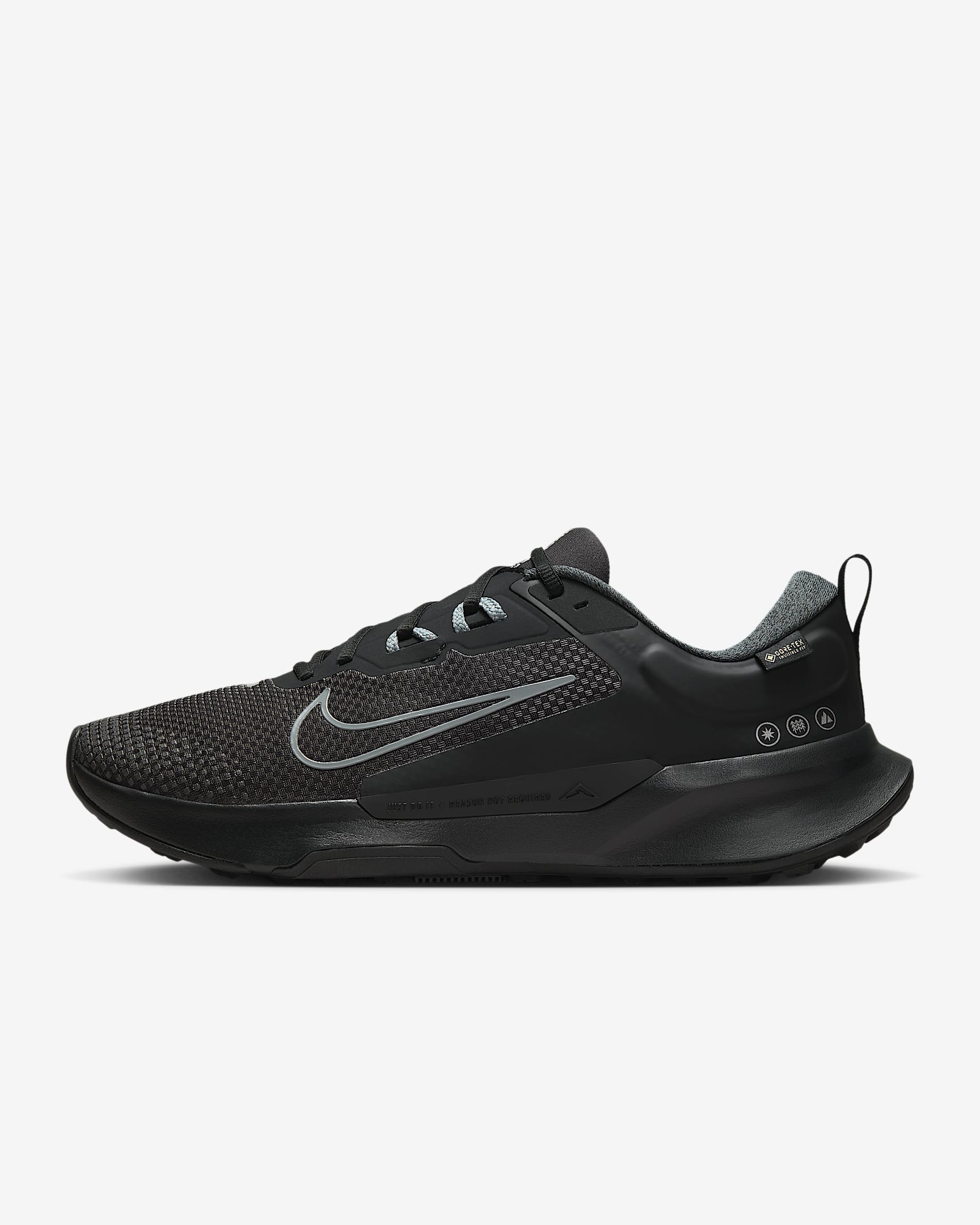 Nike Juniper Trail 2 GORE-TEX 男子防水越野跑步鞋 - 黑/煤黑/冷灰