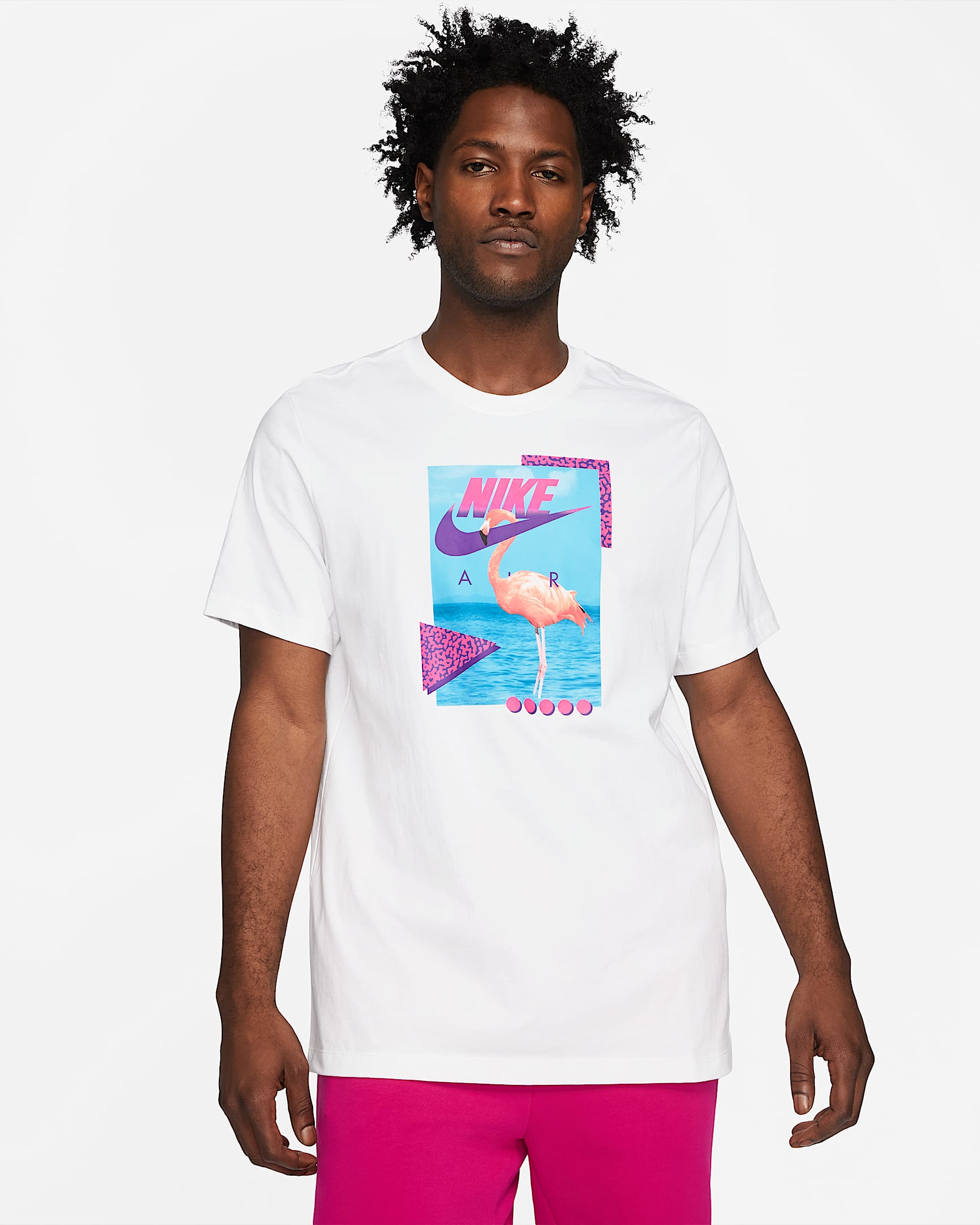 Nike Sportswear 男子T恤 - 白色