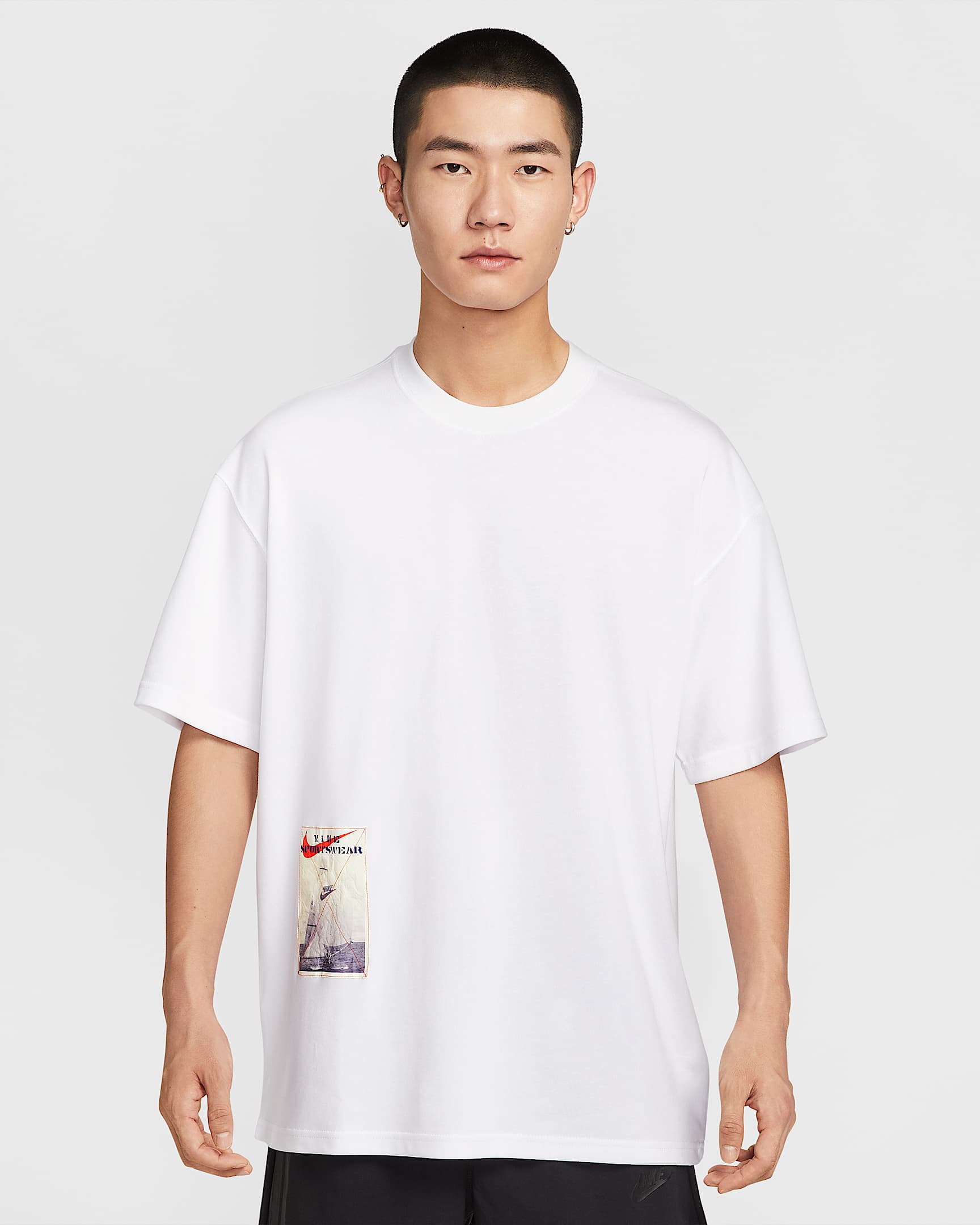 Nike Sportswear 男子T恤 - 白色