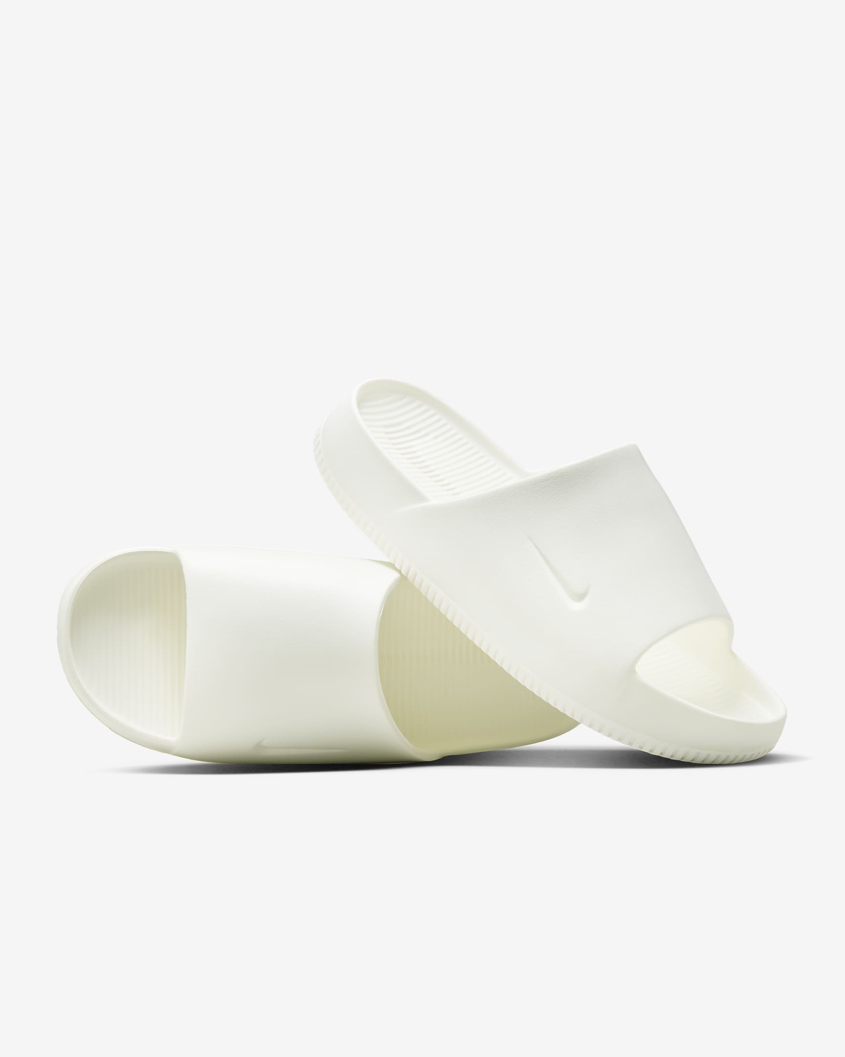 Nike Calm 男子拖鞋一字拖 - 帆白/帆白