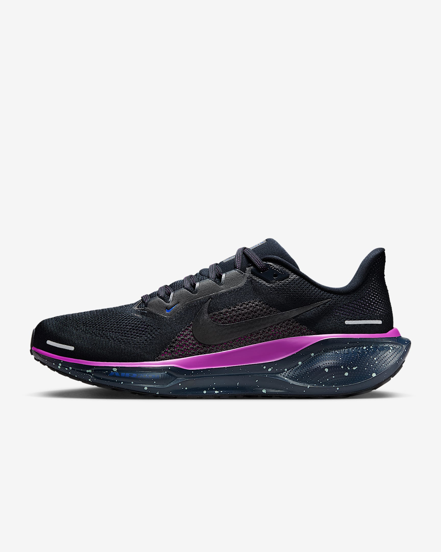 Nike Pegasus 41 SE 耐克飞马男子公路跑步鞋 - 暗蓝黑/超级紫罗兰色/煤黑/黑