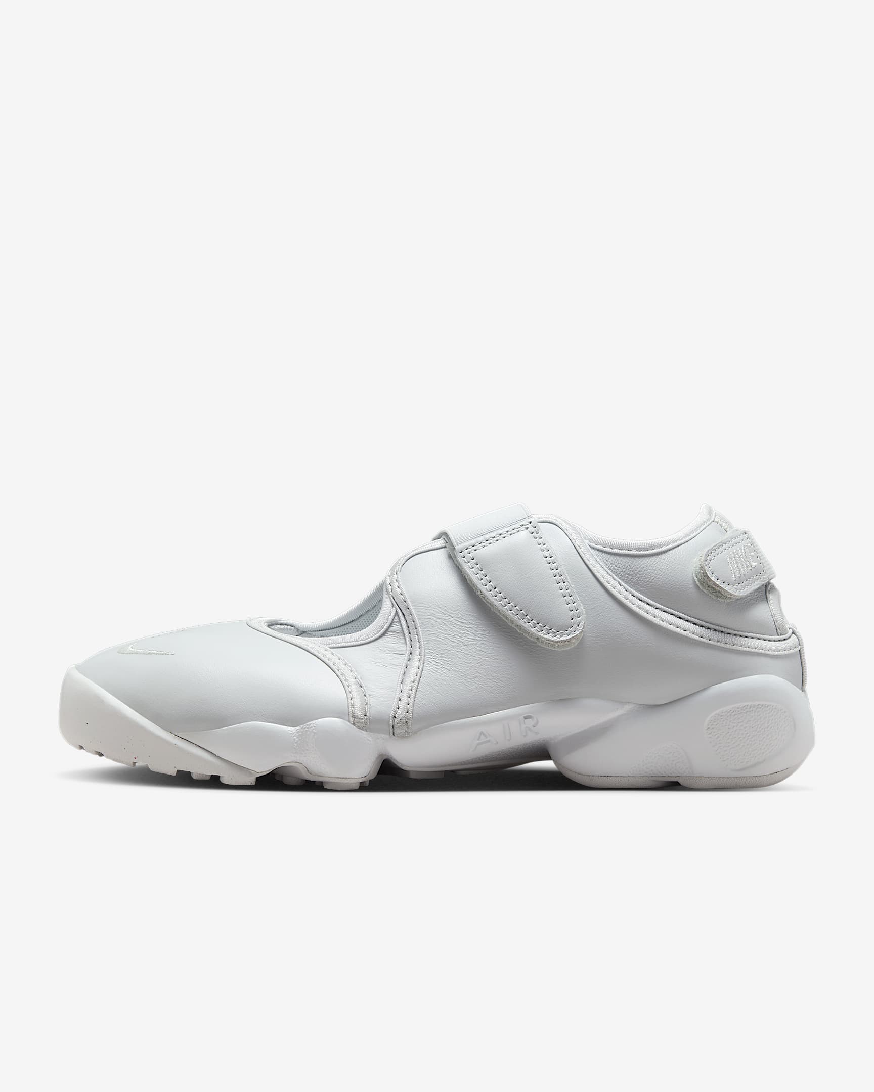 Nike Air Rift 耐克忍者鞋女子分趾运动鞋 - 白金色/白金色