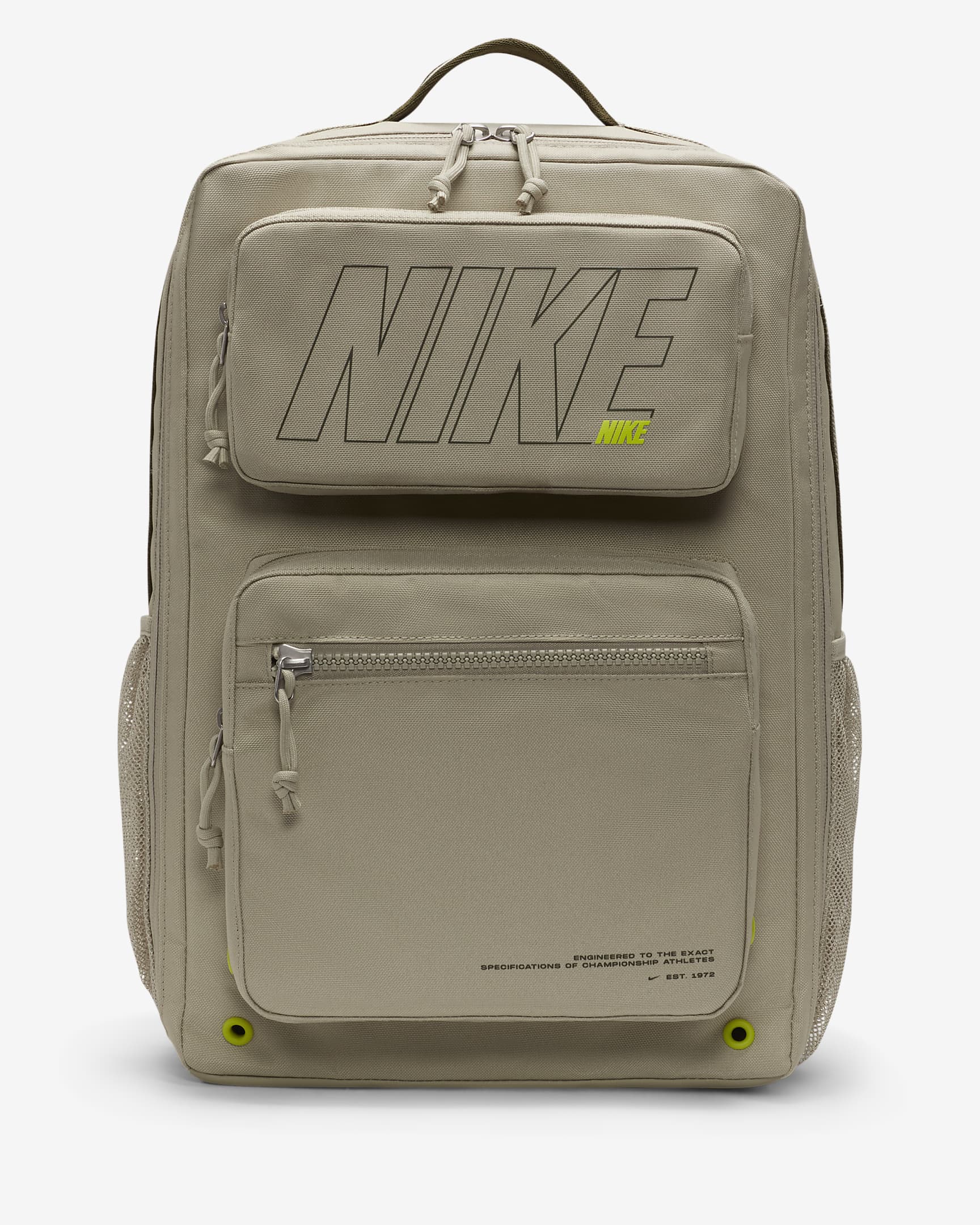 Nike Utility Speed 印花训练双肩包 - 石色/粗糙绿/原子绿