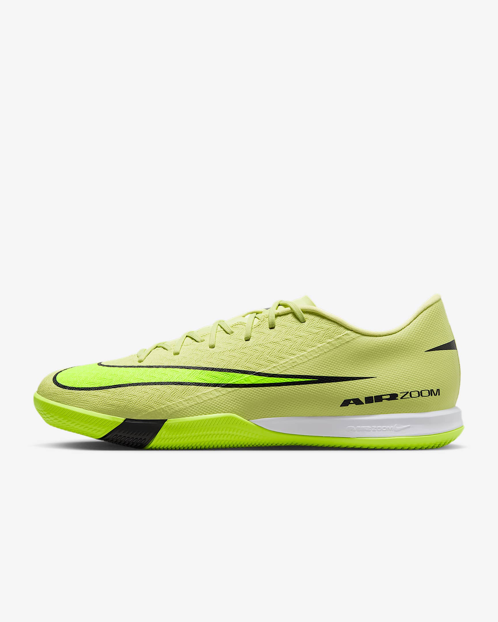 Nike Mercurial Vapor 16 Academy 耐克刺客系列 IC 室内/球场低帮足球鞋 - 亮石灰色/橙红/荧光黄