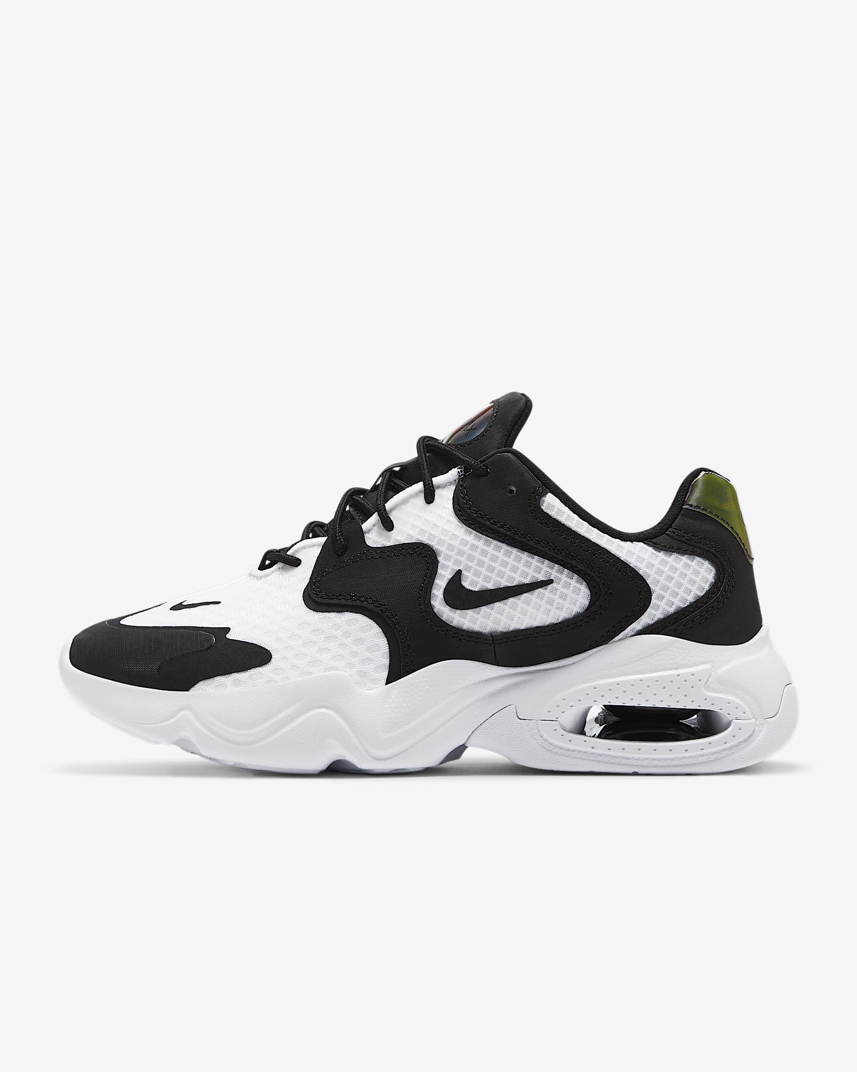 Nike Air Max 2X 女子运动鞋 - 白色/白色/黑