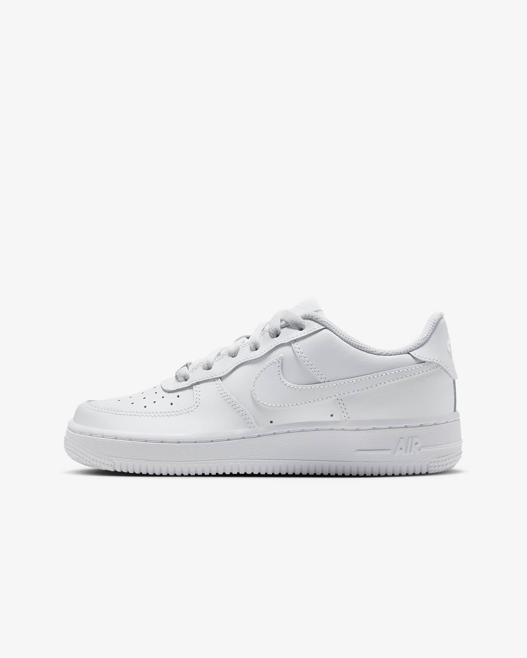 Nike Air Force 1 LE 大童空军一号运动鞋板鞋 - 白色/白色