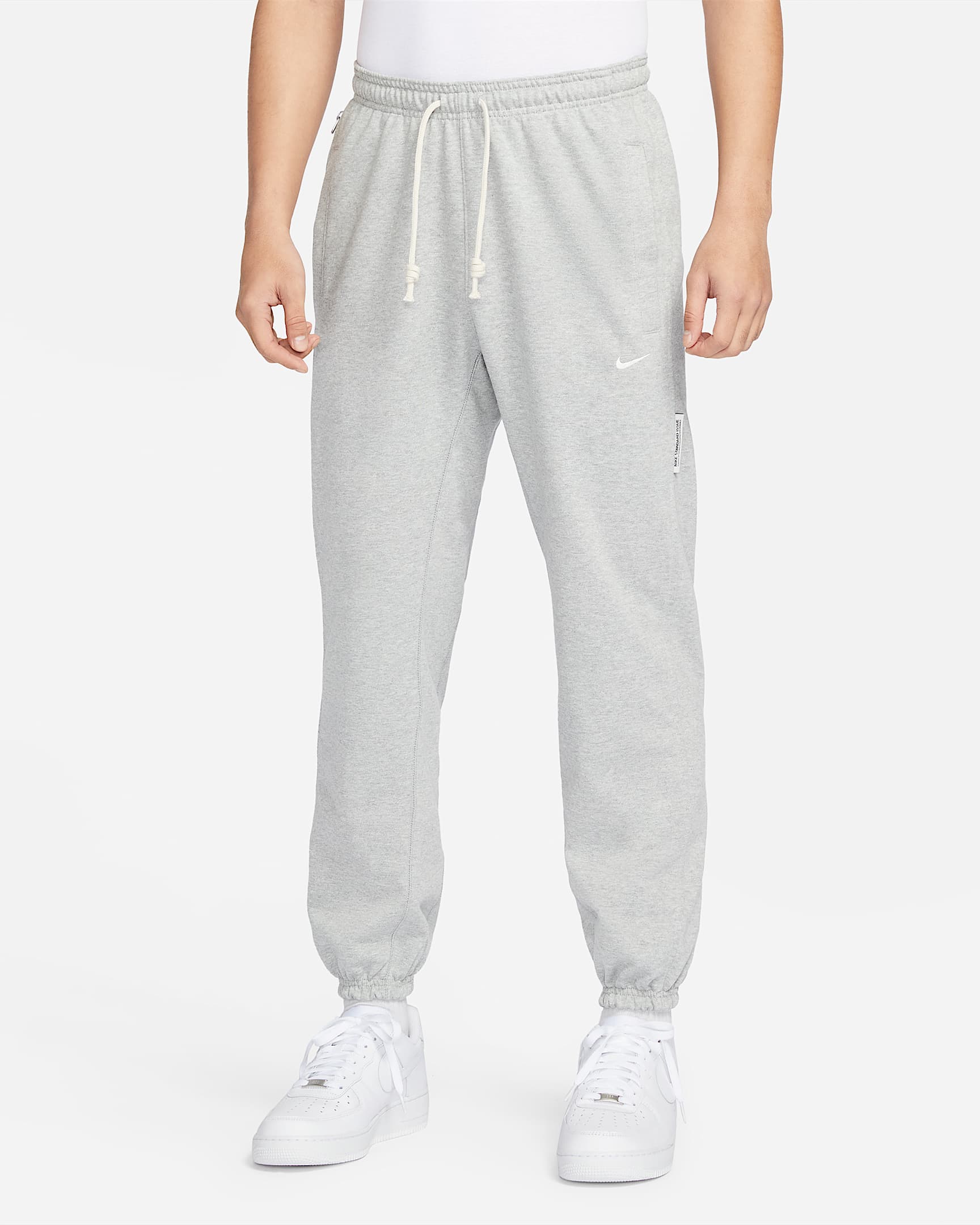 Nike Dri-FIT Standard Issue 男子速干篮球长裤 - 调色暗灰/淡象牙白