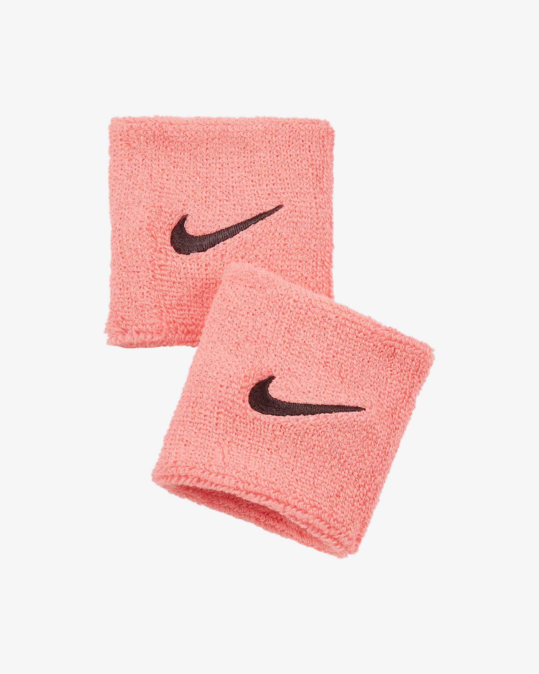 Nike Swoosh 护腕（1 对） - 釉粉/油灰