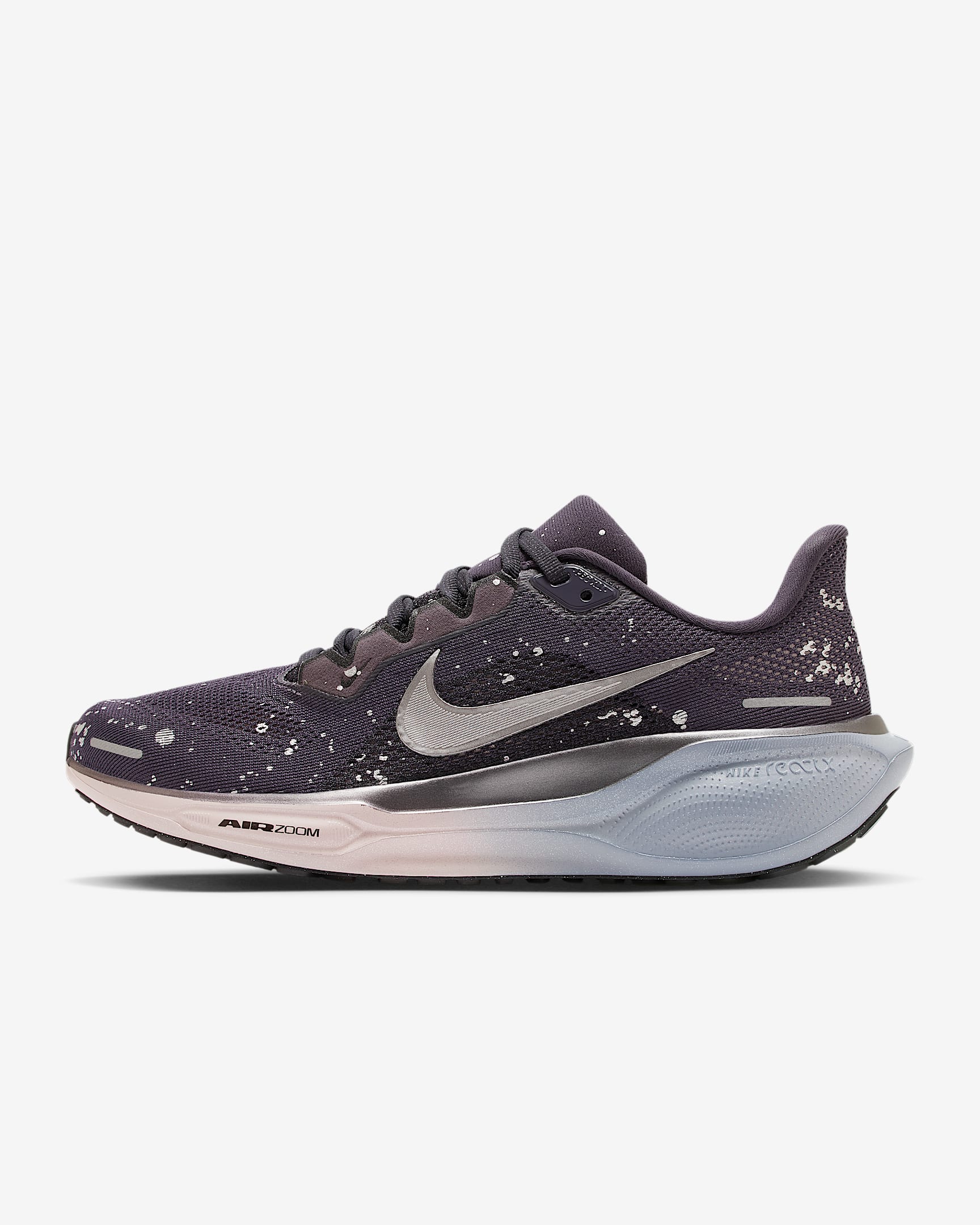Nike Pegasus 41 SE 耐克飞马女子公路跑步鞋 - 黑紫/黑/暗灰/金属暗灰