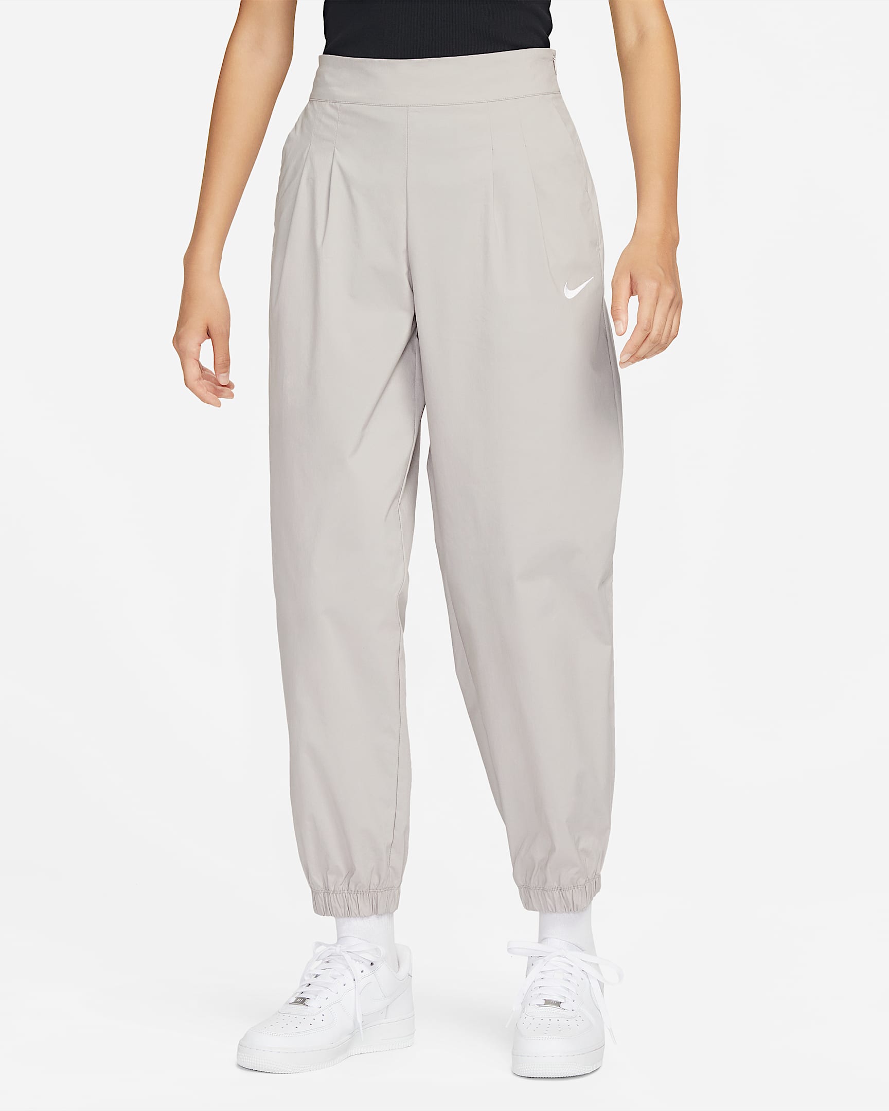 Nike Sportswear Icon Clash 女子长裤 - 大学灰/白色