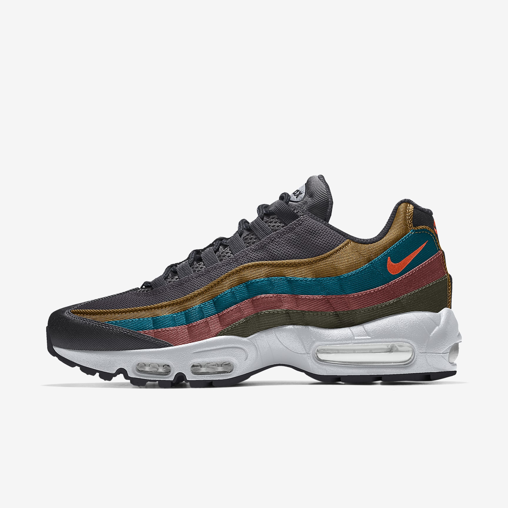Nike Air Max 95 By You 专属定制男子运动鞋 - 多色/多色/多色/多色