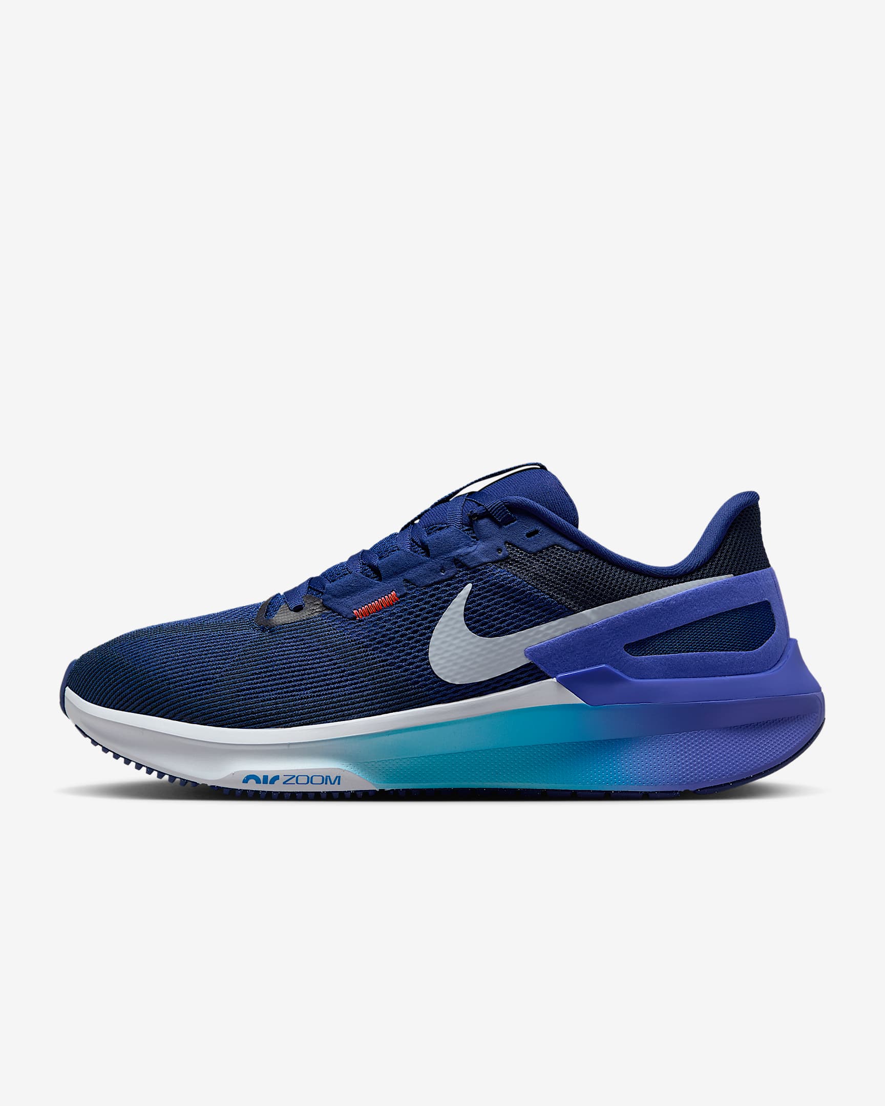 Nike Structure 25 耐克稳程男子公路跑步鞋 - 足球灰/幻影/闪电蓝/空间蓝