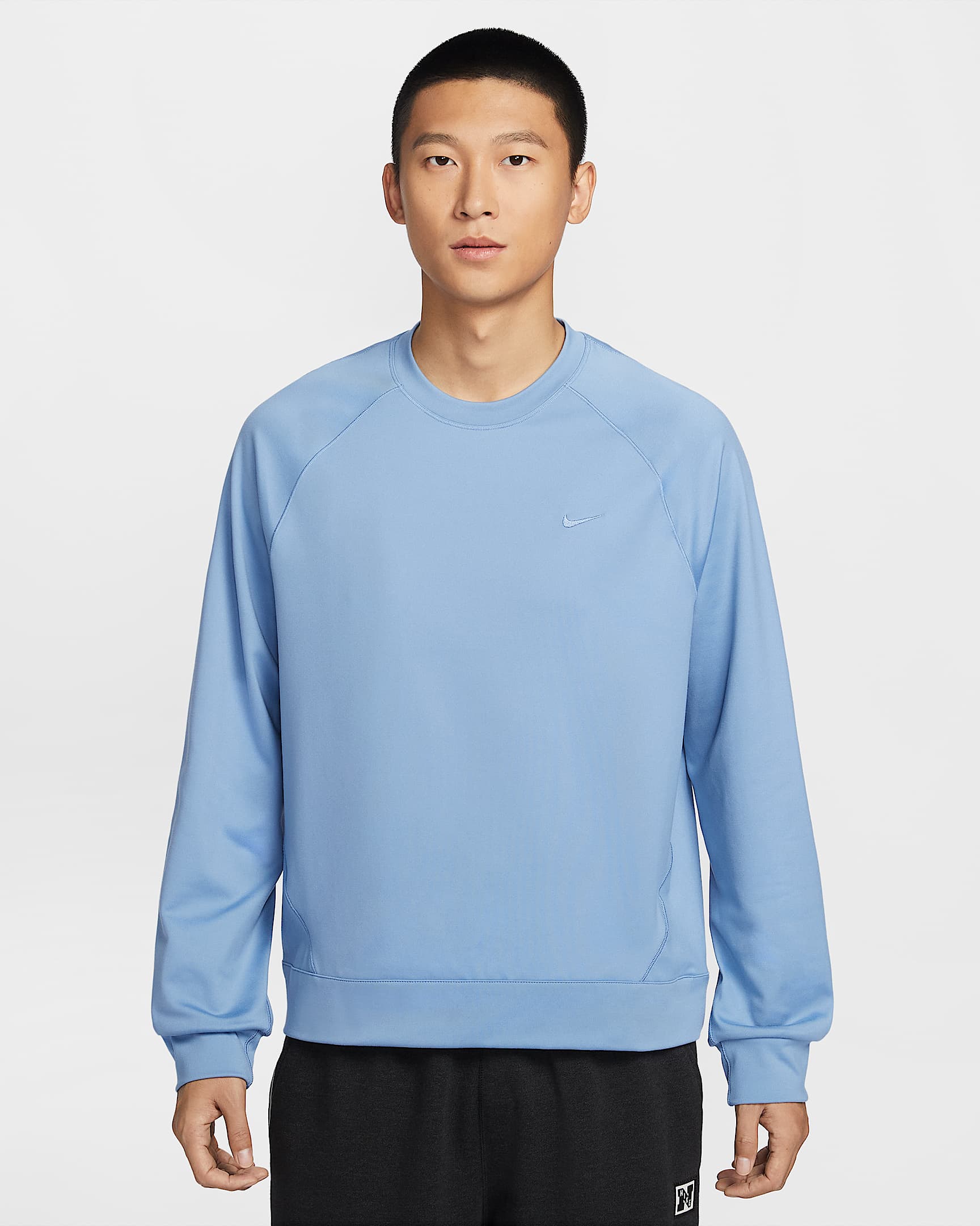 Nike Primary NanoKnit Dri-FIT 男子防晒速干百搭长袖上衣 - 工作蓝/工作蓝