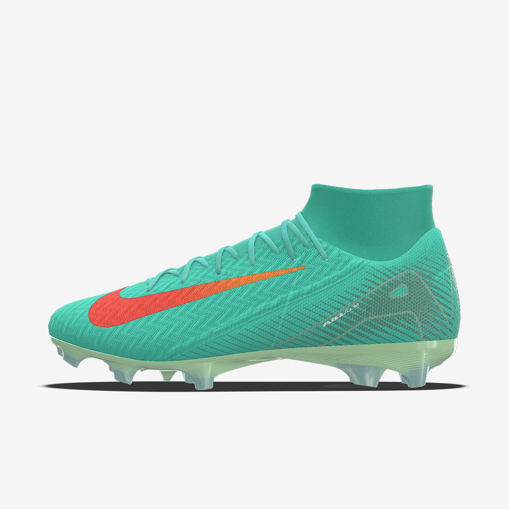Nike Mercurial Superfly 10 Academy By You 耐克刺客系列专属定制天然硬质草地高帮足球鞋 - 多色/多色