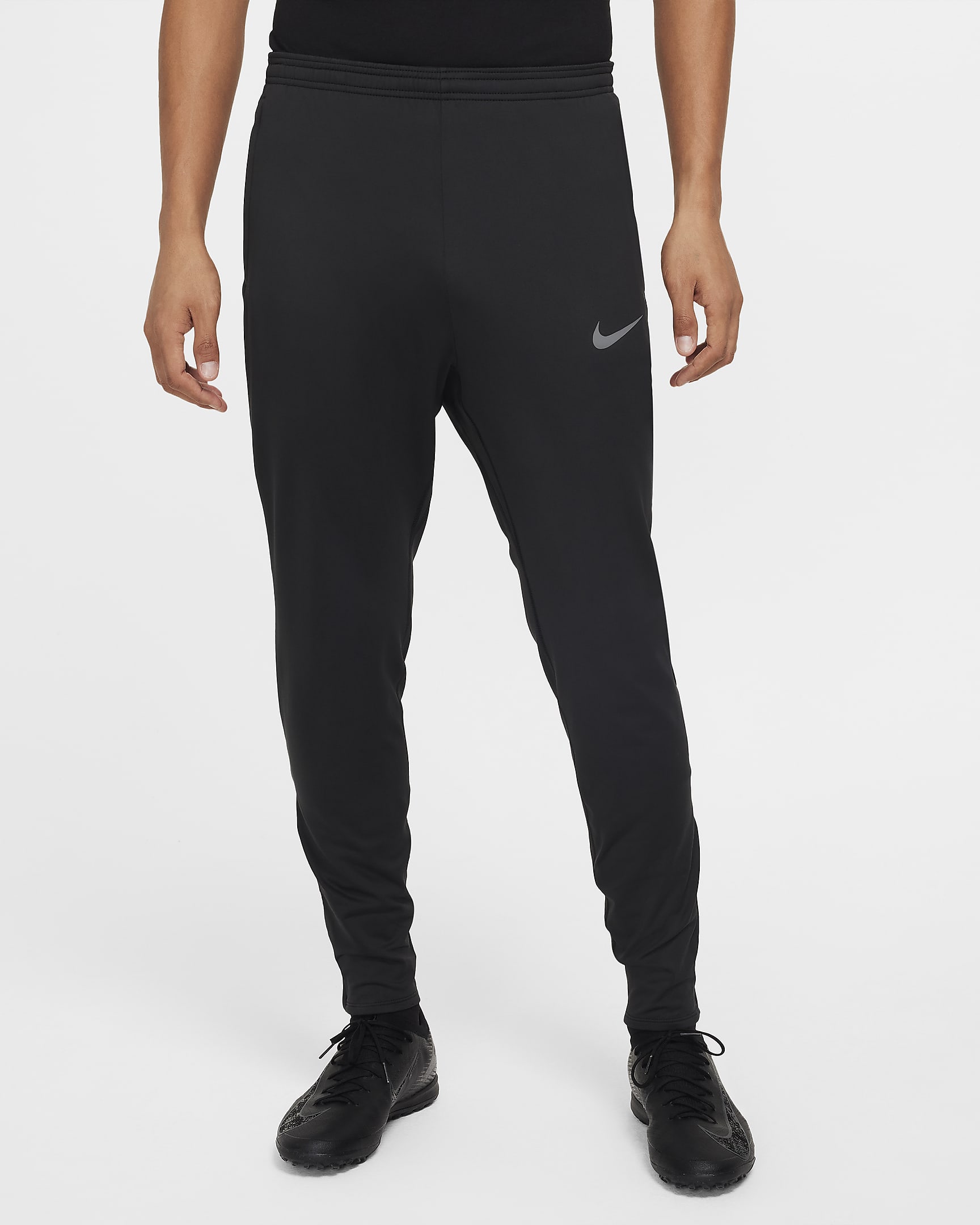 Nike Strike Therma-FIT 男子加绒足球长裤 - 黑