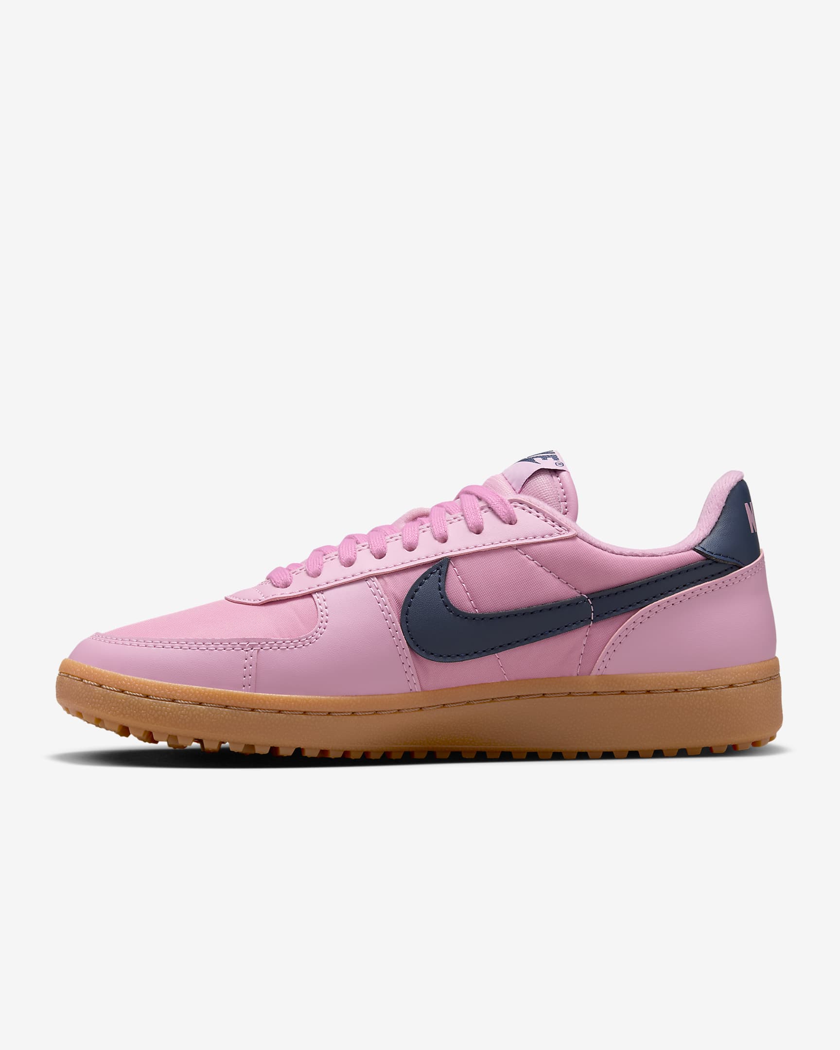 Nike Field General 女子薄底运动鞋 - 元素粉/橡皮中褐/黑曜石色