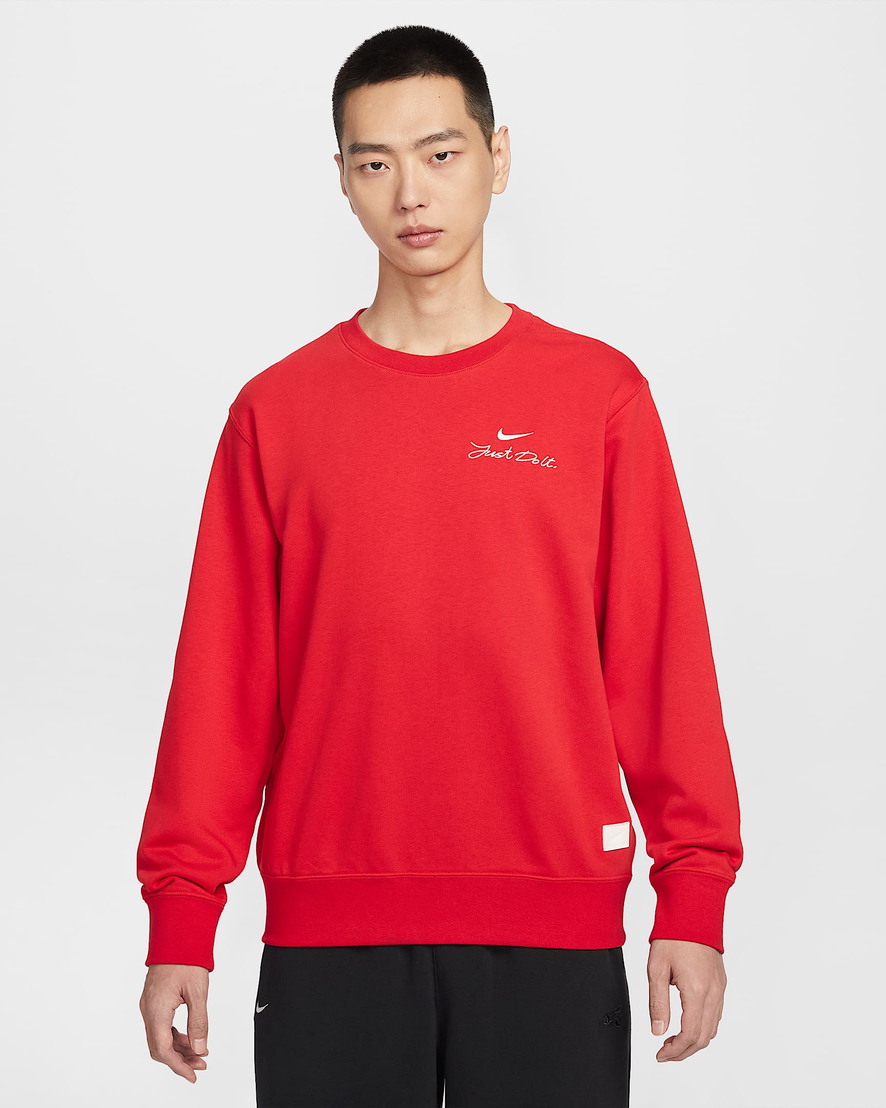 Nike Club 马年限定脱缰系列新年款男子法式毛圈圆领上衣 - 大学红