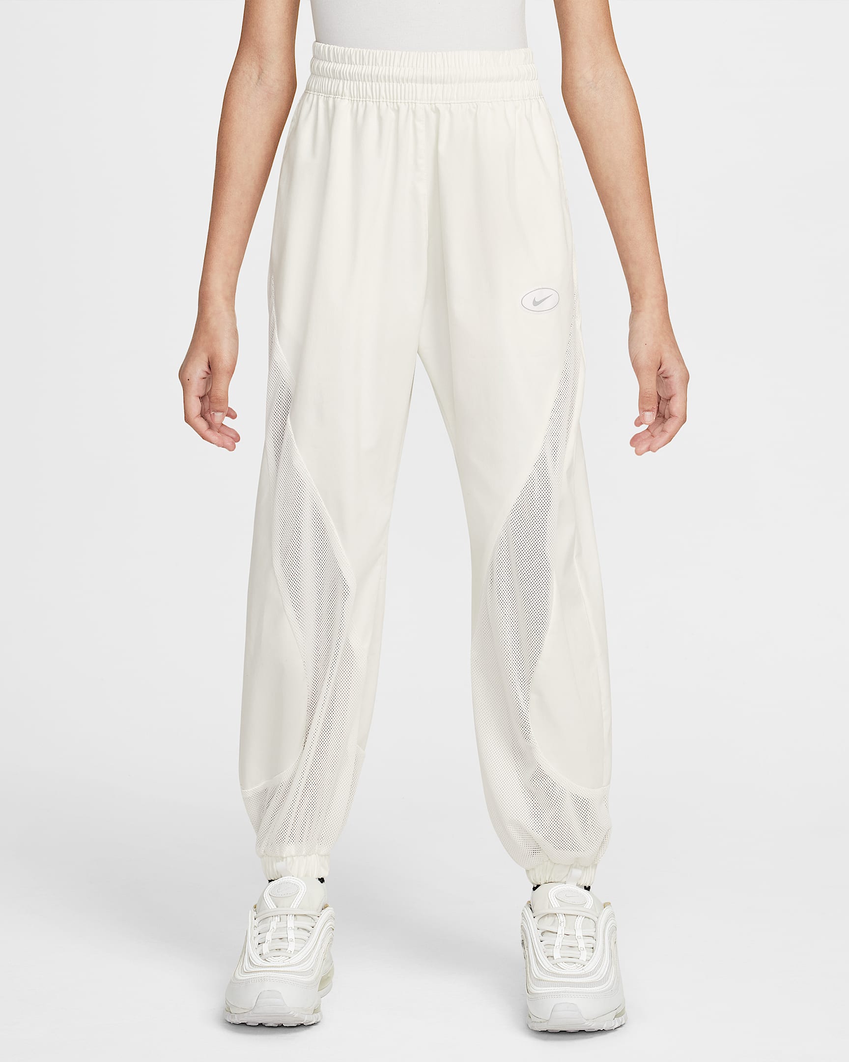Nike Sportswear 大童(女孩)长裤 - 帆白/帆白