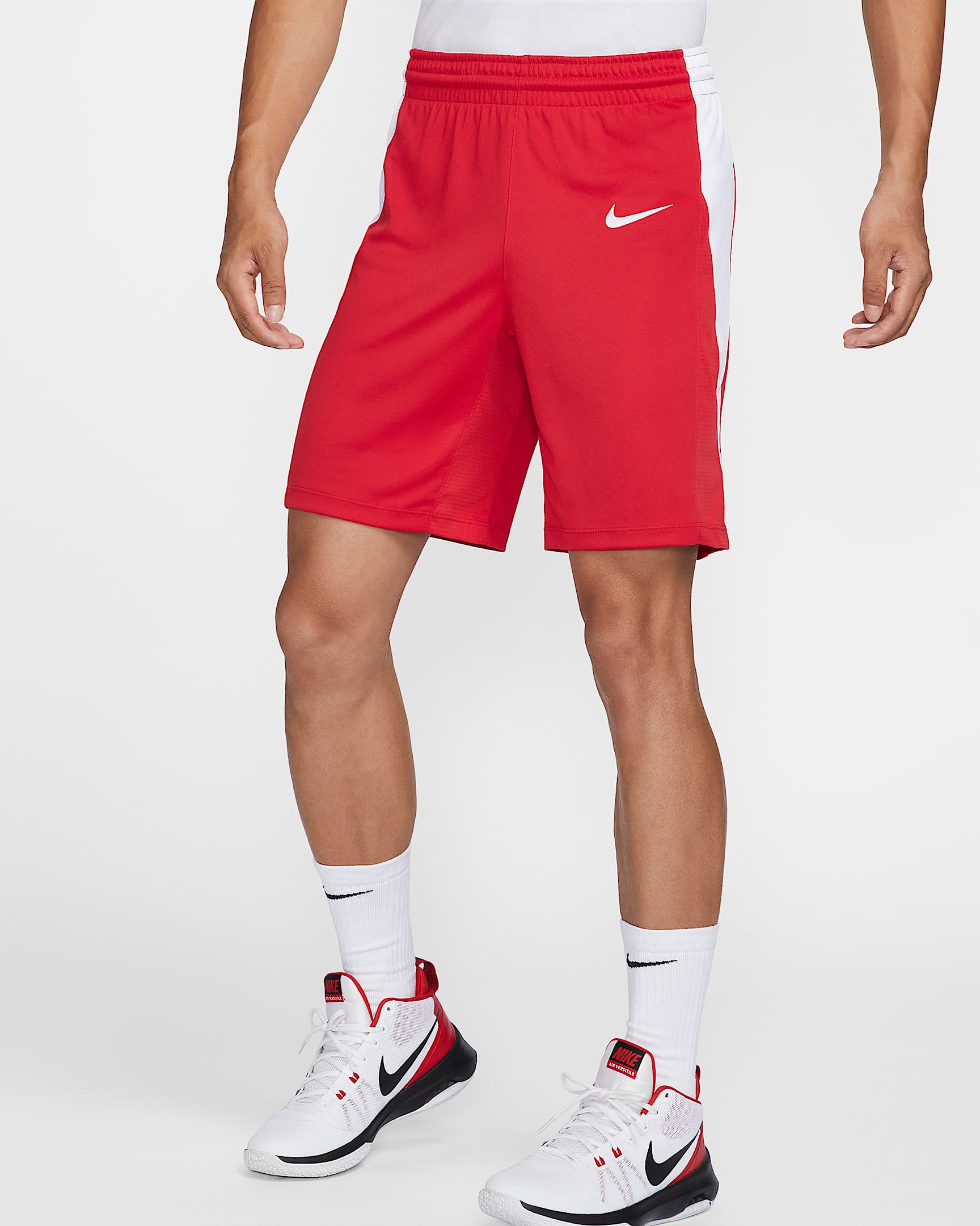 Nike 男子篮球短裤 - 大学红/白色/白色