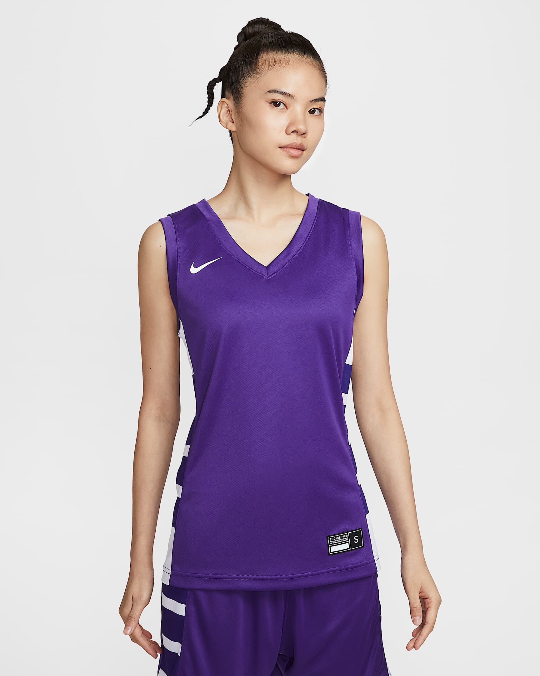 Nike Dri-FIT Elite Power 女子速干球衣 - 队紫