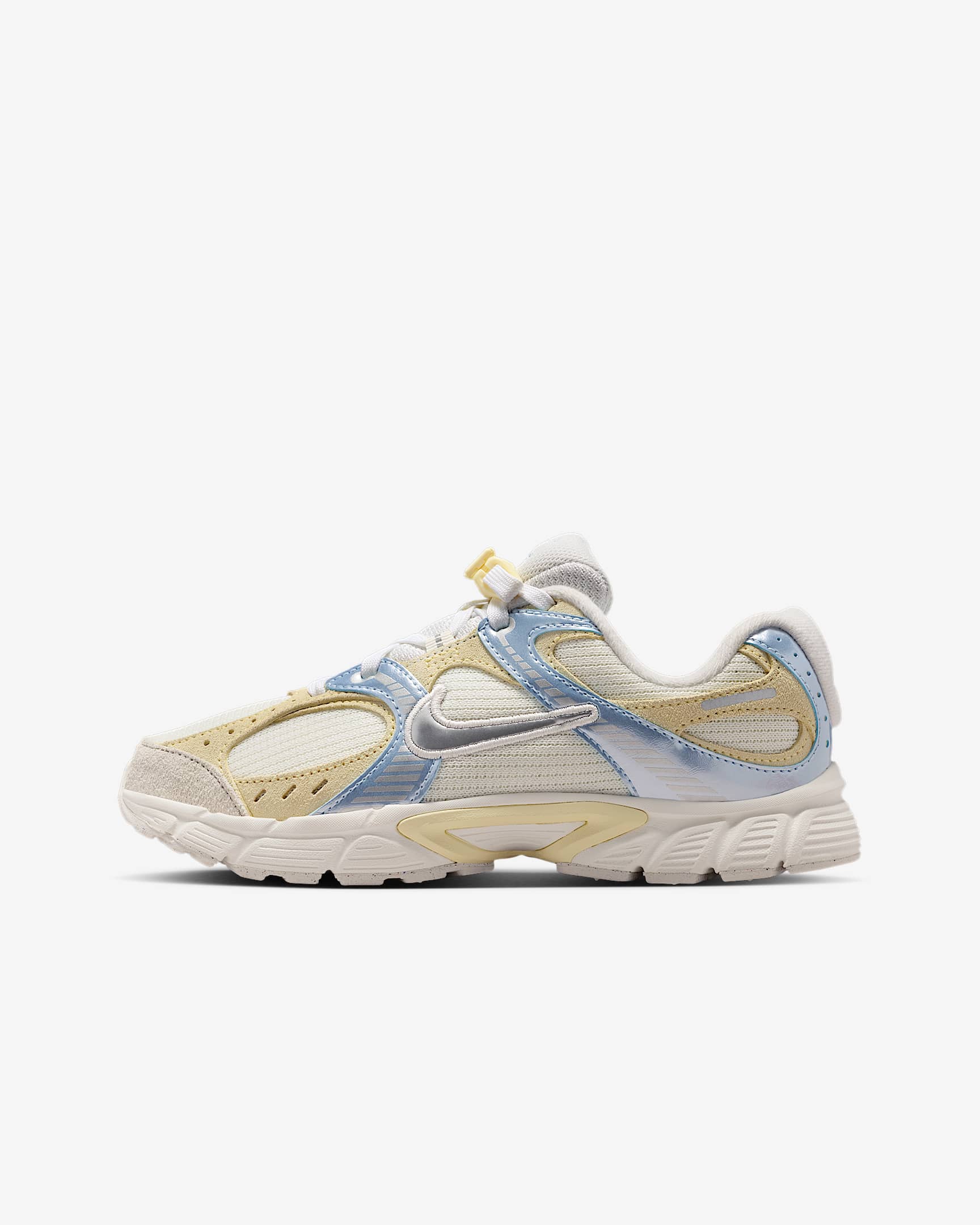 Nike V5 RNR 大童运动鞋 - 山峰白/帆白/天青石蓝/金属银