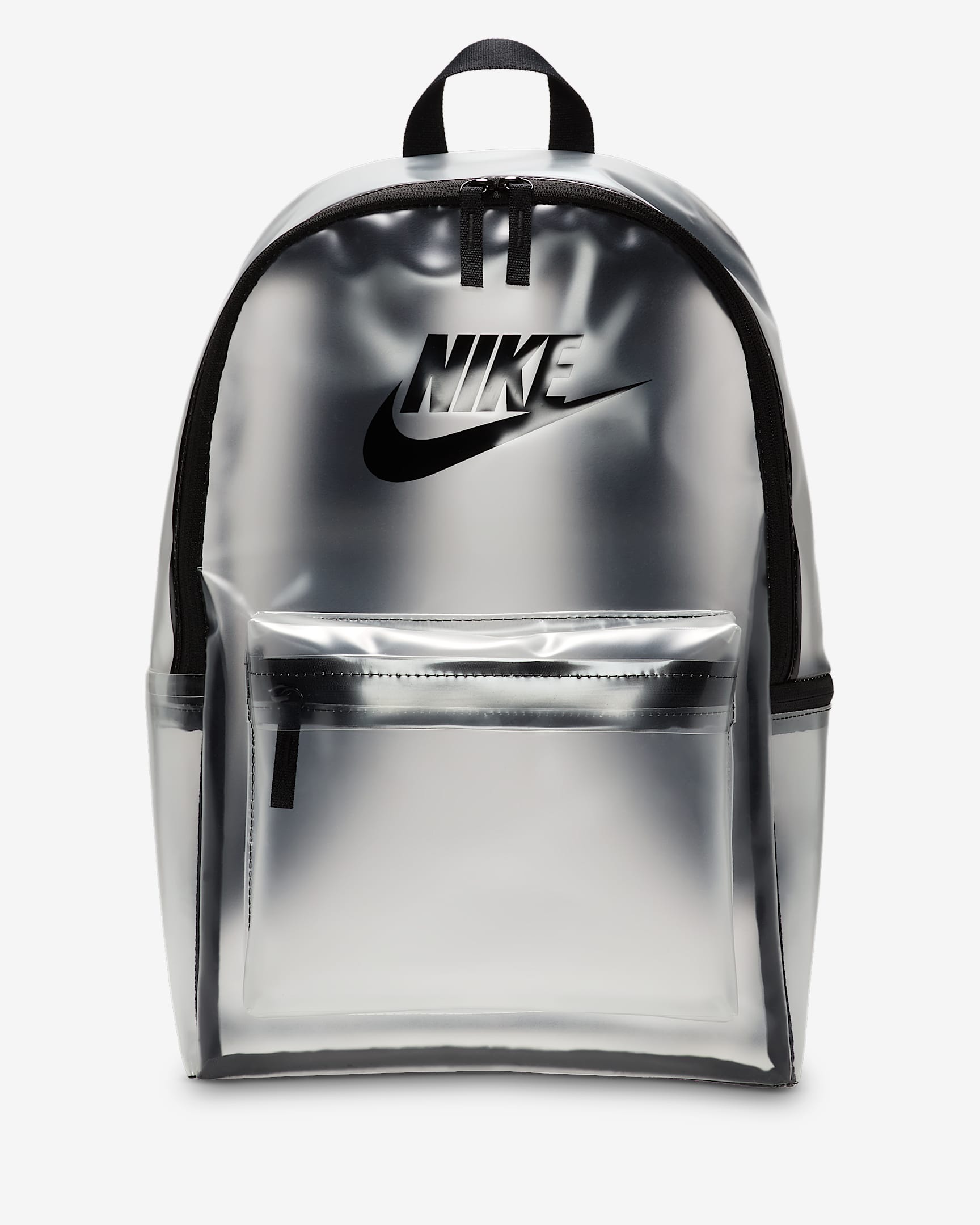 Nike Heritage Crystal 儿童双肩包 - 清透色/黑/黑