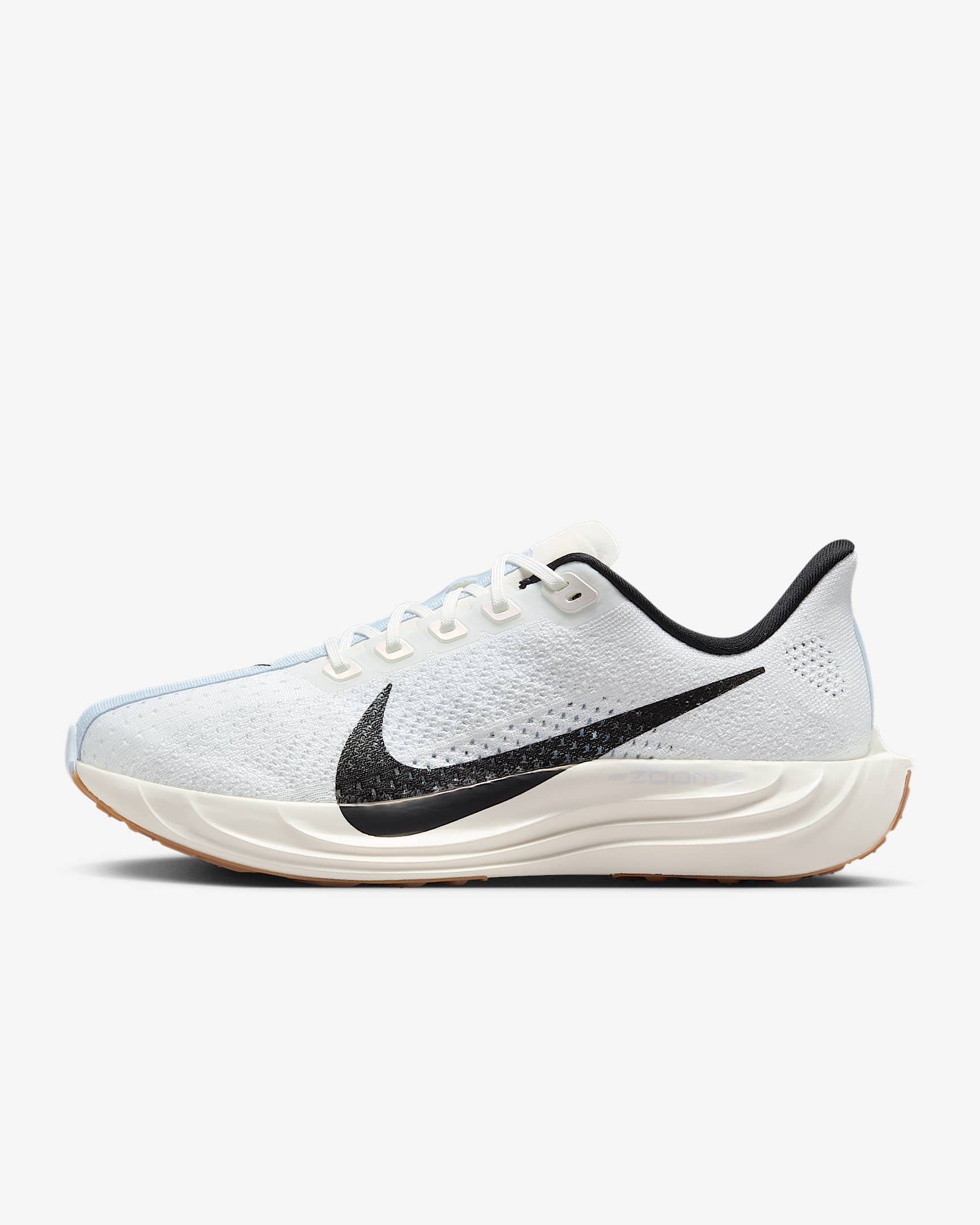 Nike Pegasus Plus 耐克超级飞马女子公路跑步鞋 - 白色/帆白/紫蓝/黑