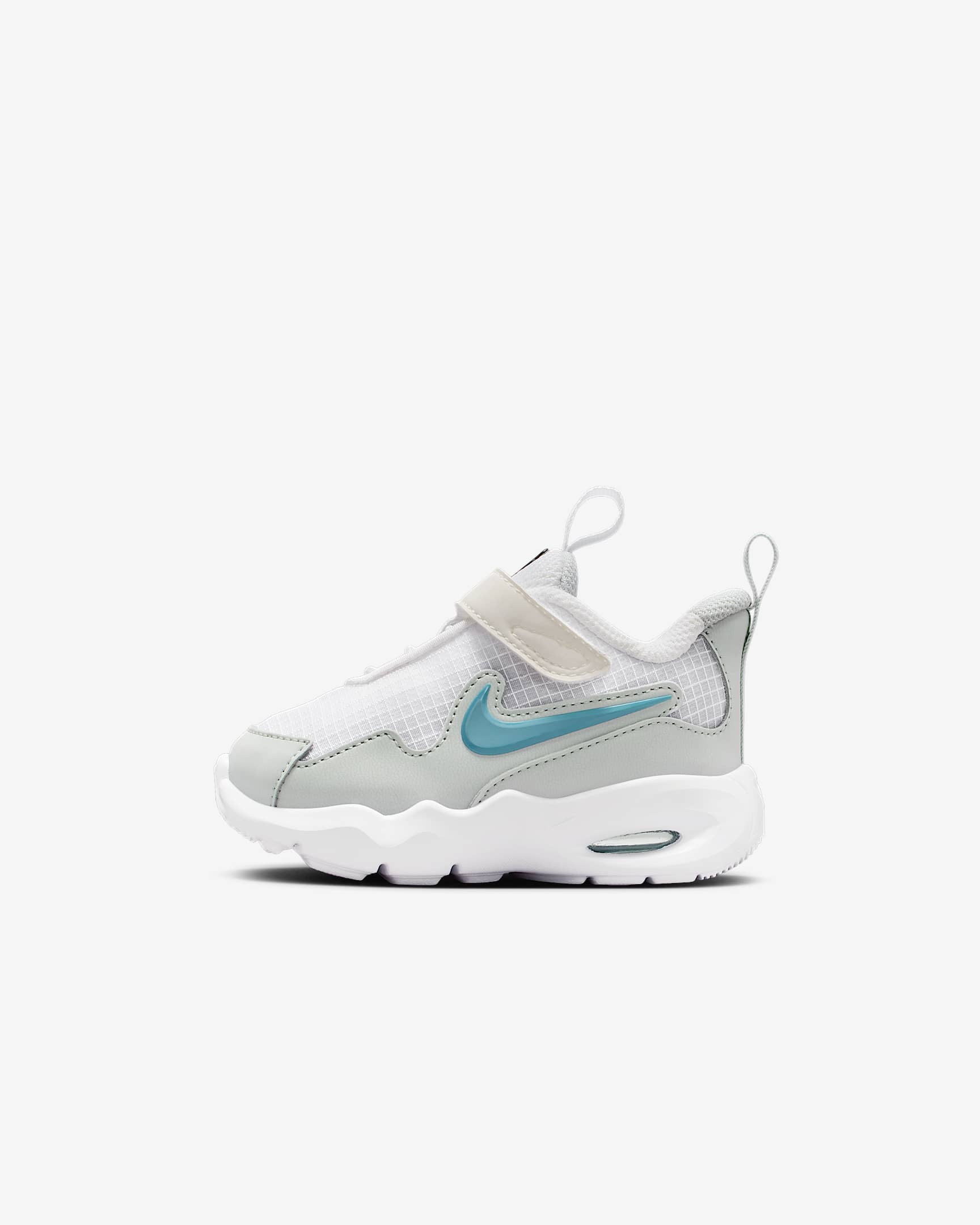 Nike Air Max Nova 婴童运动鞋 - 白色/浅银/泡沫薄荷绿/牛仔蓝绿
